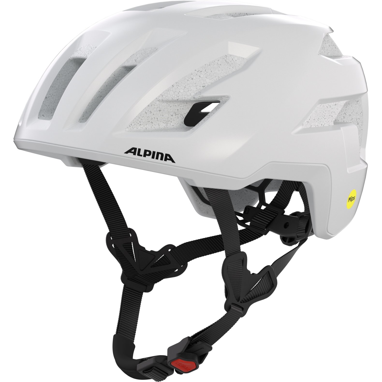 Bild von Alpina Taunus Gravel MIPS Helm - white gloss