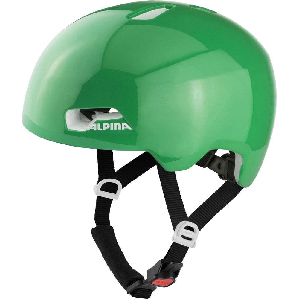 Picture of Alpina Hackney Kids Bike Helmet - green gloss