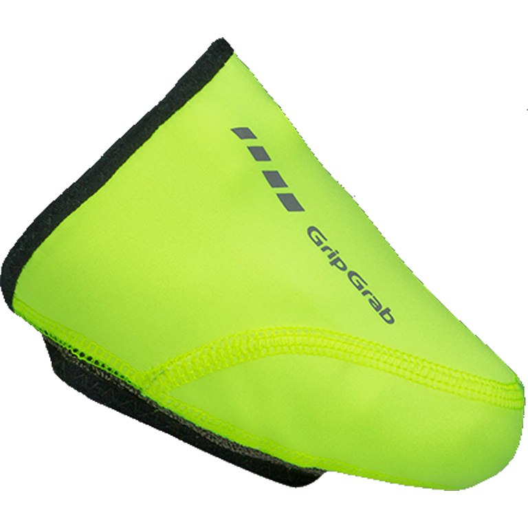 Picture of GripGrab Windproof Hi-Vis Toe Covers - Yellow Hi-Vis