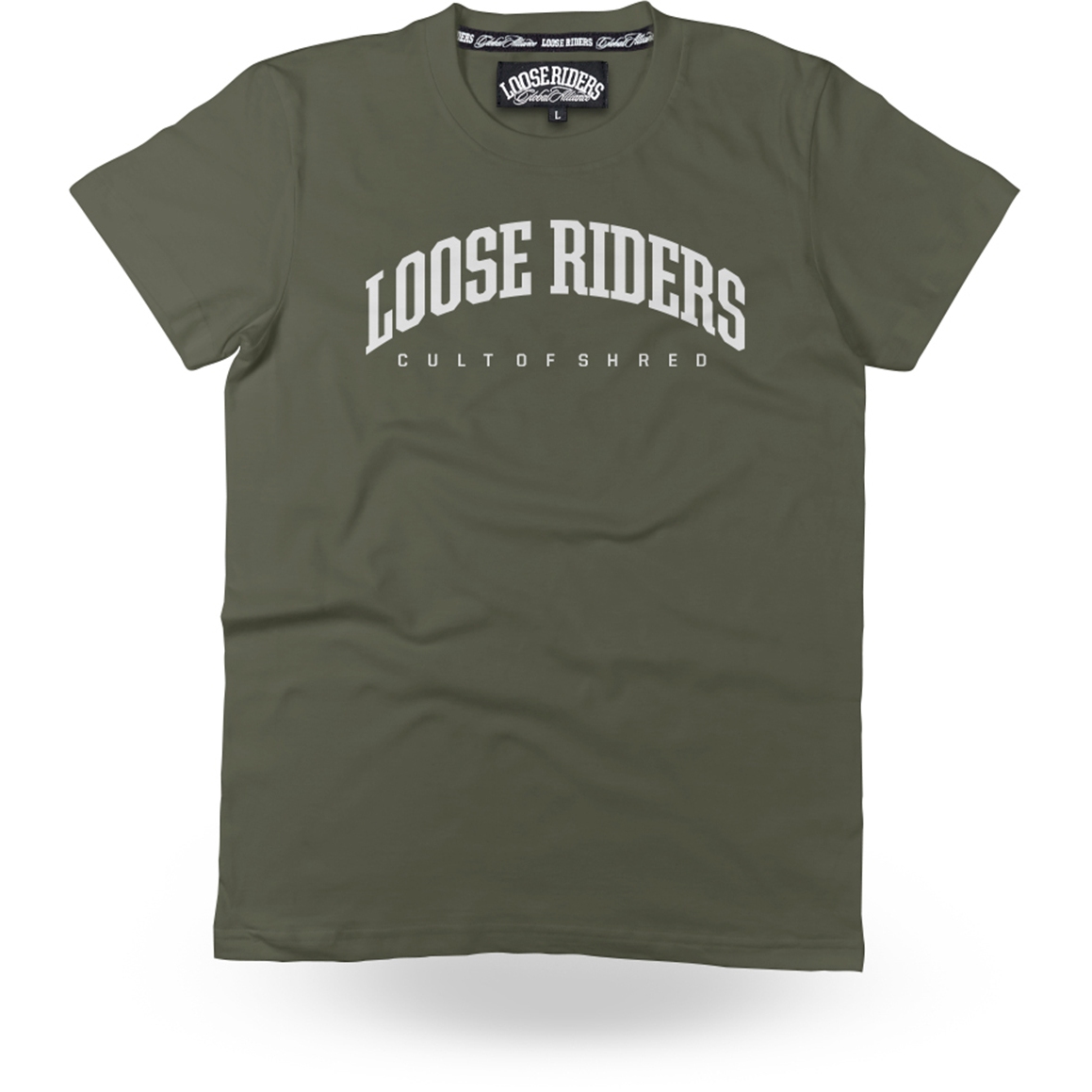 Image of Loose Riders Classic Youth T-Shirt - Olive