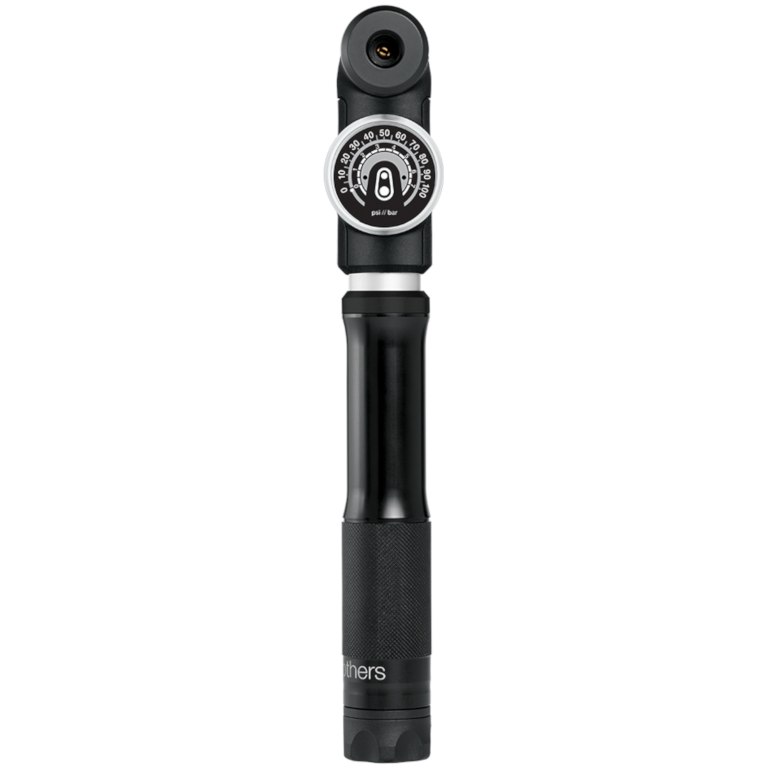 Picture of Crankbrothers Sterling SG Pump with gauge - midnight (black)