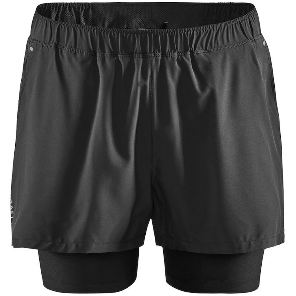 Picture of CRAFT ADV Essence Stretch 2-in-1 Shorts Men - Black
