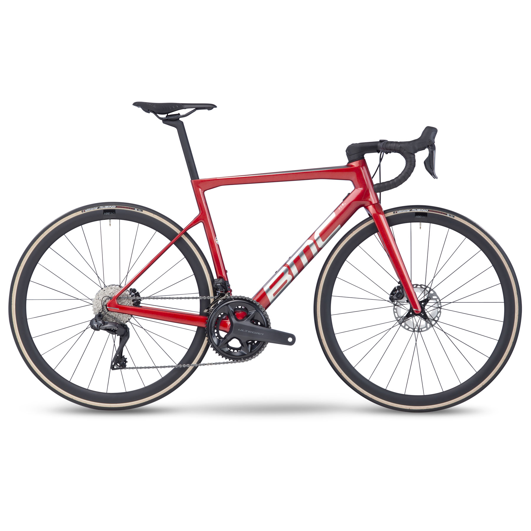 Immagine prodotto da BMC TEAMMACHINE SLR ONE - Bicicletta da Corsa in Carbonio - 2023 - prisma red / brushed alloy