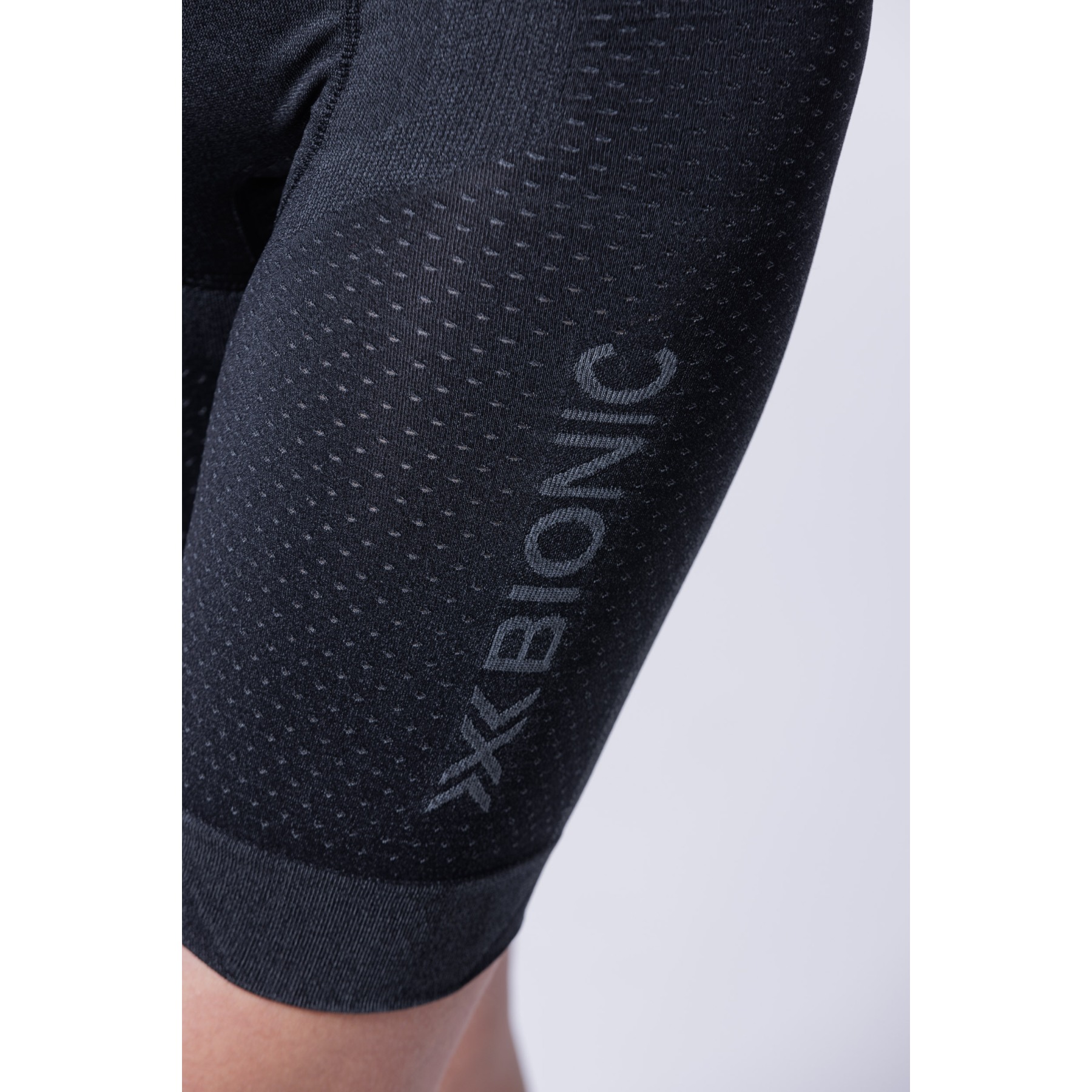 X-Bionic Xceed Run Hardloopshirt Dames - x black/rhino grey