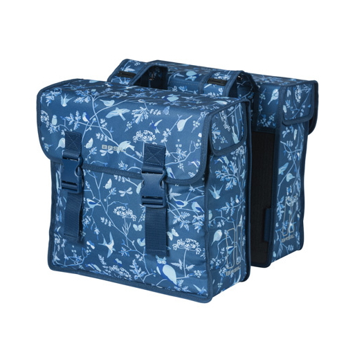Produktbild von Basil Wanderlust Double Gepäckträgertasche - indigo blue
