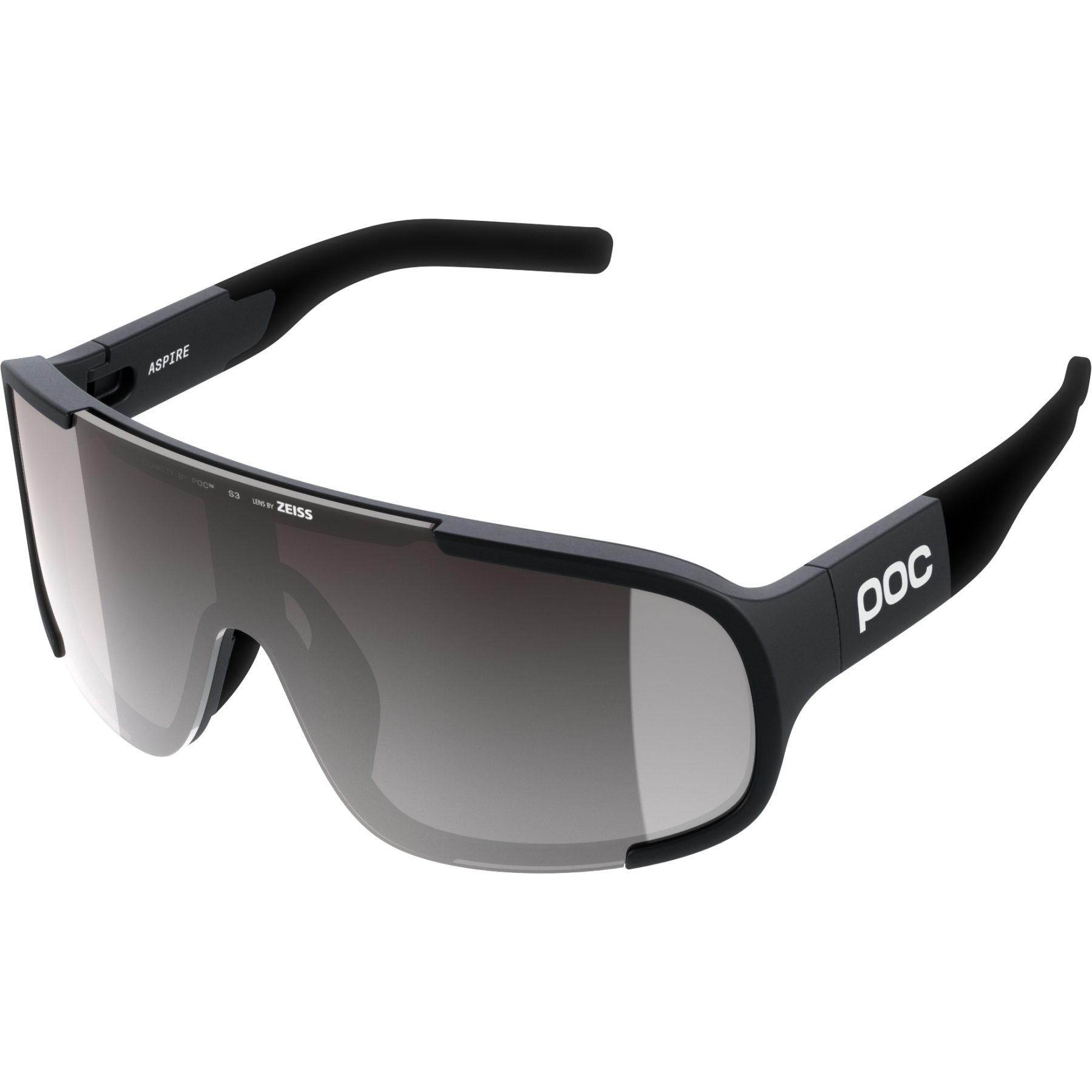Productfoto van POC Aspire Bril - Uranium Black / Clarity Road/Sunny Silver