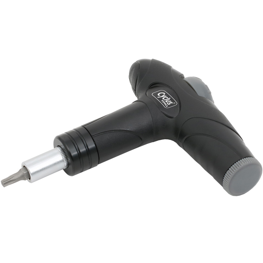 Productfoto van Cyclus Tools Torque T-wrench - adjustable - incl. Bits