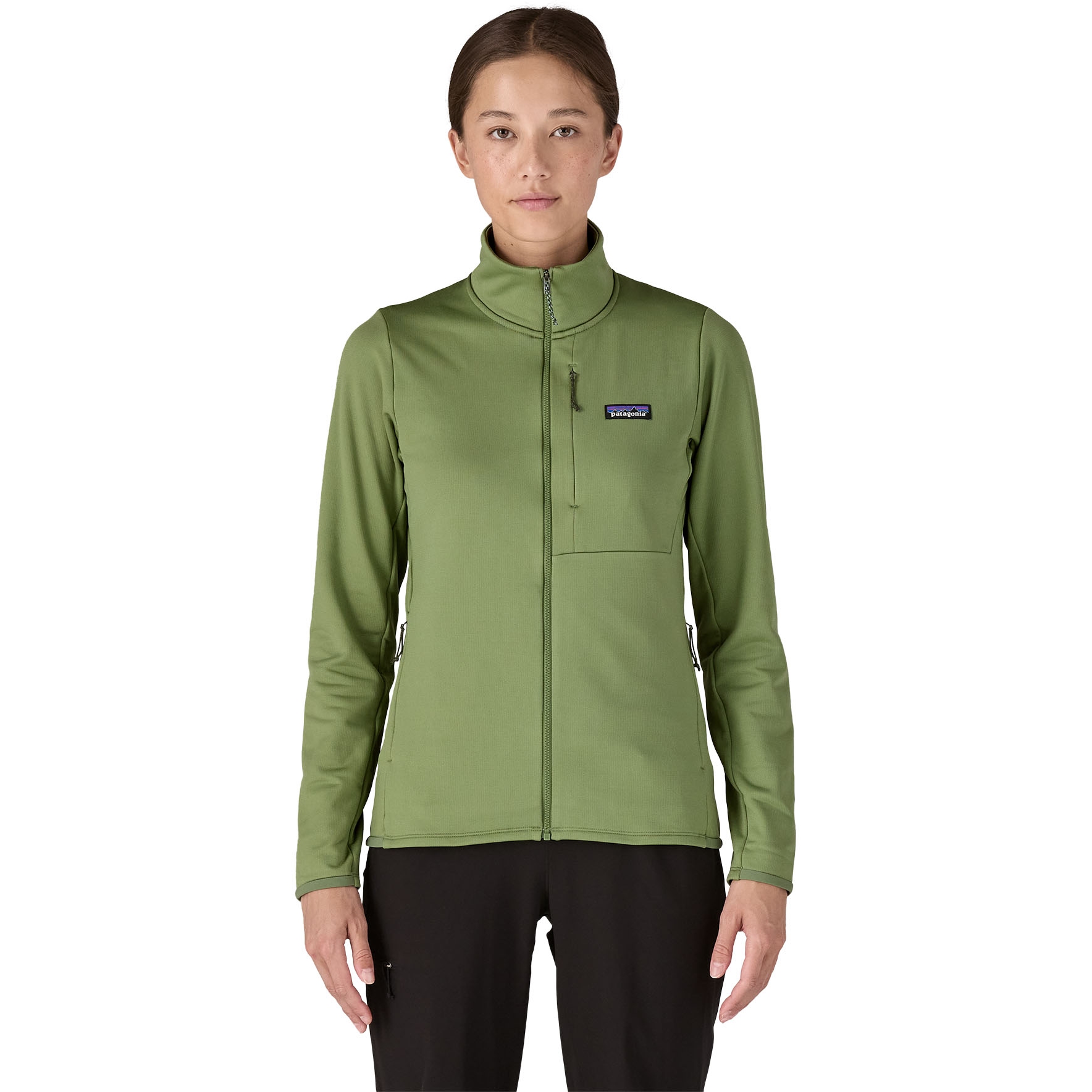 Patagonia R1 Thermal Jacket Women Terrain Green BIKE24