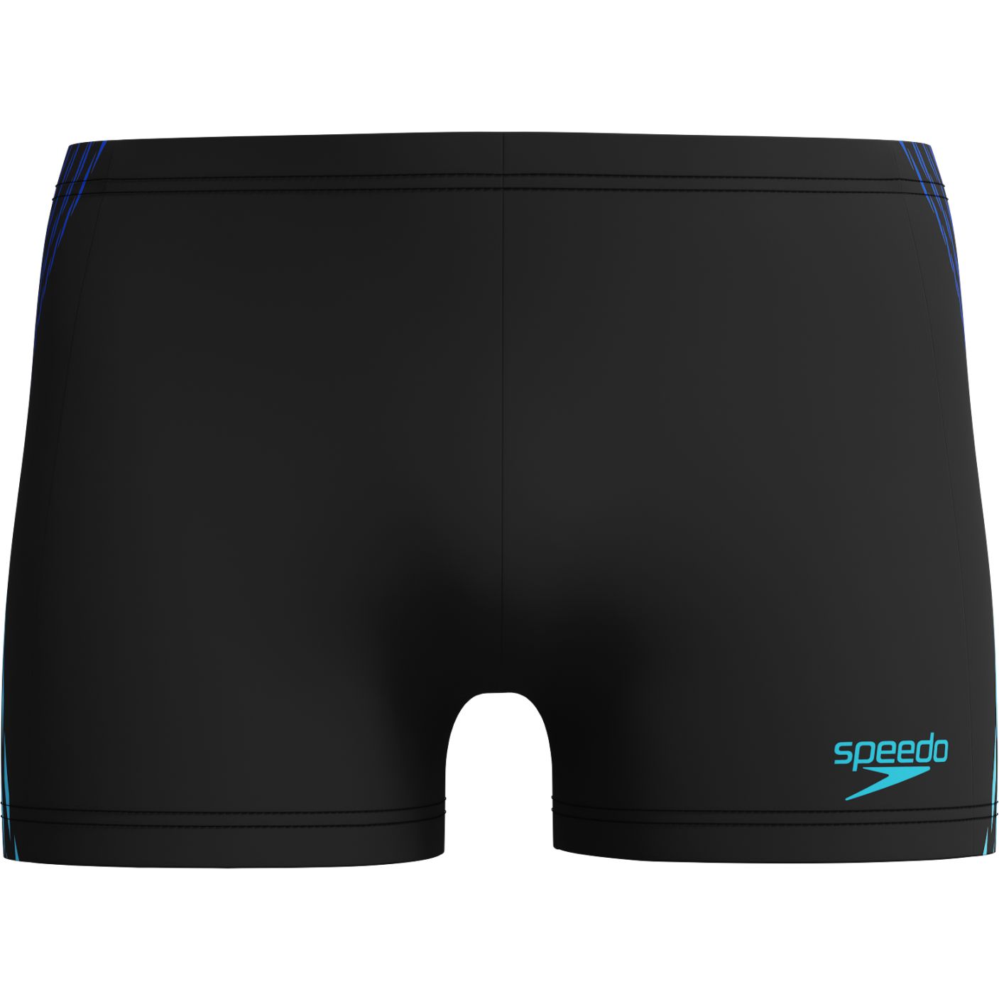 Produktbild von Speedo Tech Panel Aquashort Herren - black/cobalt pop