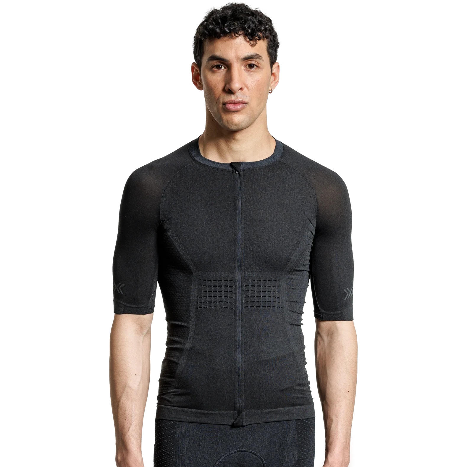 Productfoto van X-Bionic Xceed Ride Fietstrui Heren - x black/rhino grey