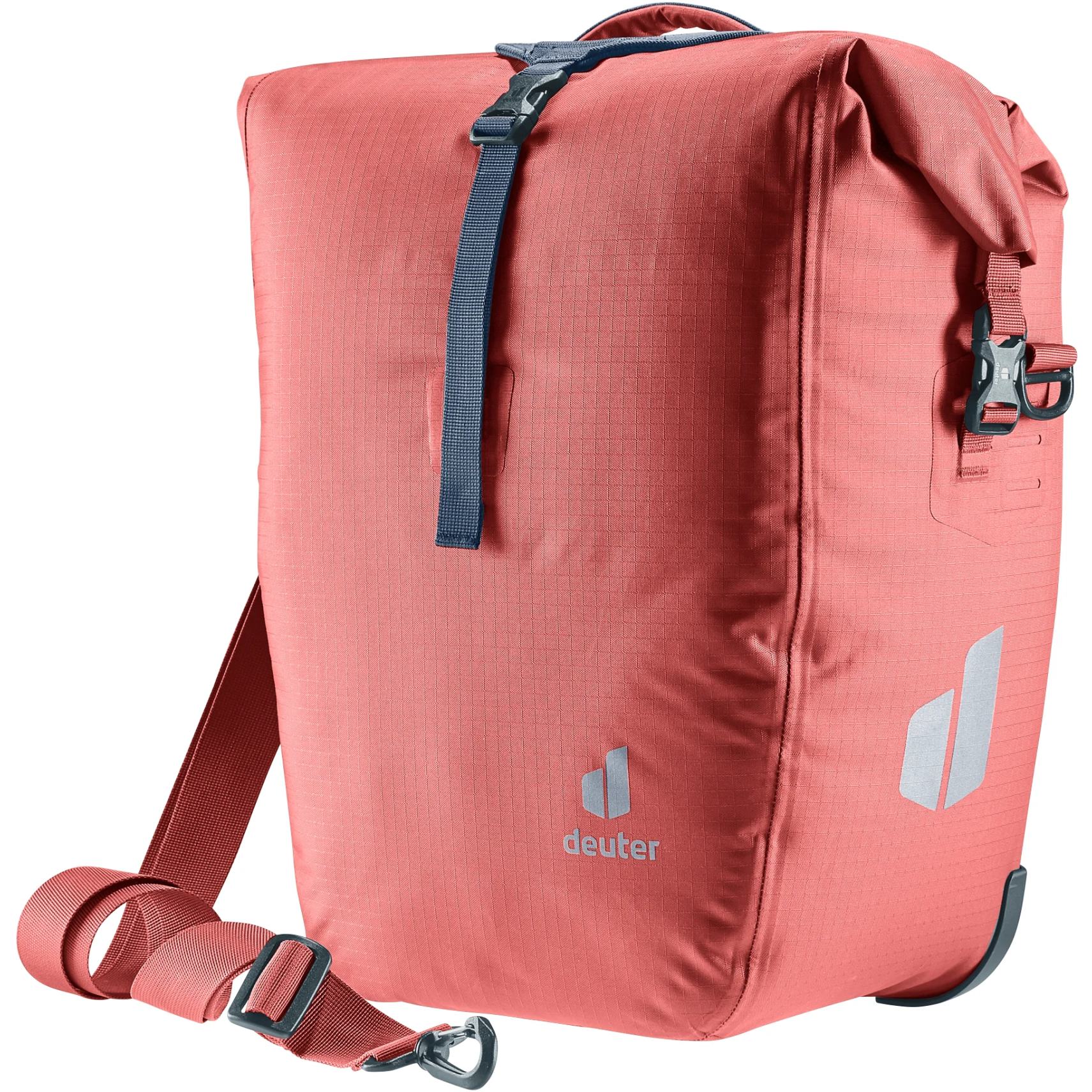 Picture of Deuter Weybridge 25+5 Bike Pannier - redwood