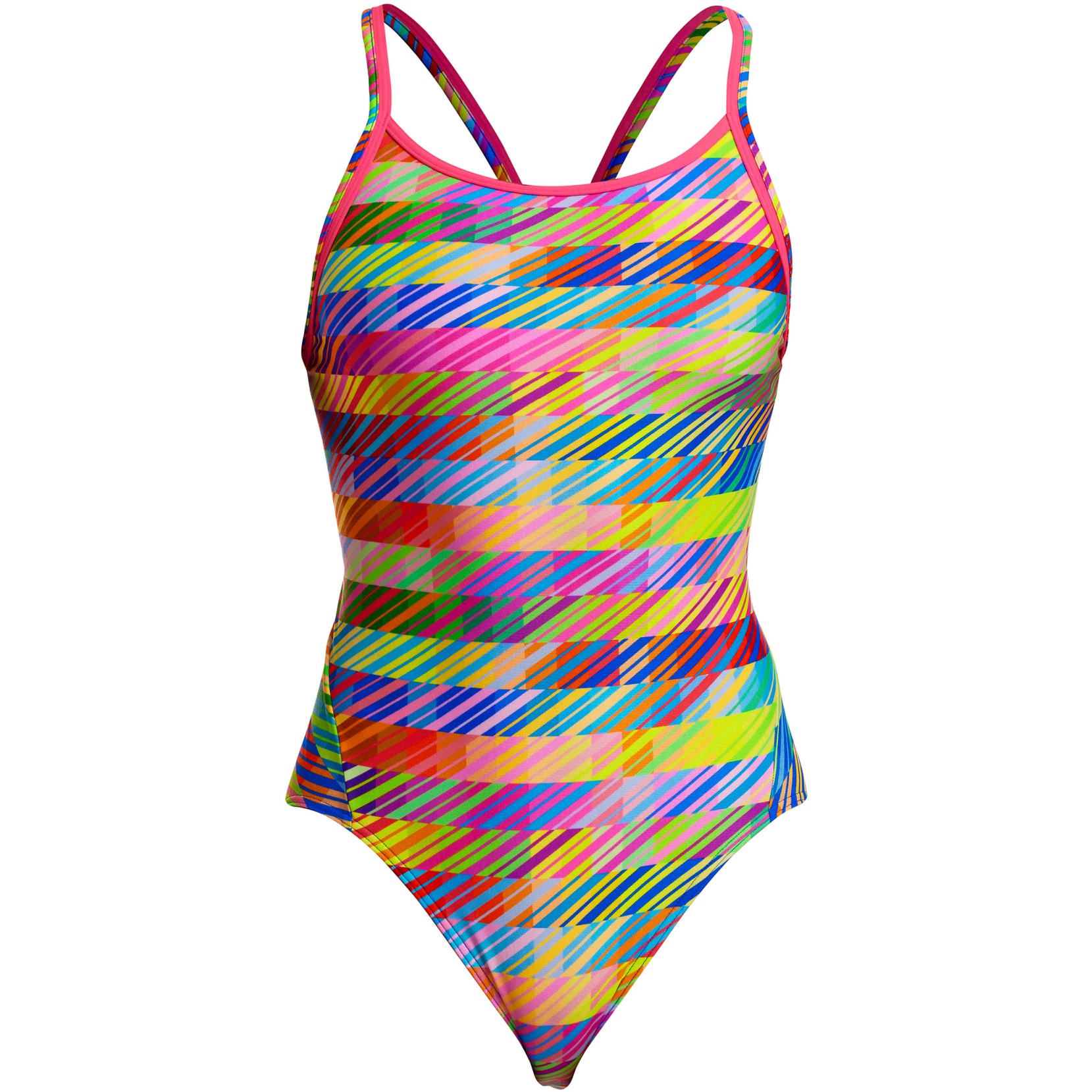 Productfoto van Funkita Diamond Back Eco Badpak Dames - Static Stack