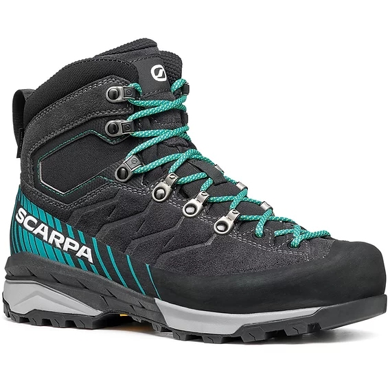 Picture of Scarpa Mescalito TRK GTX Women&#039;s Shoes - dark anthracite/tropical green