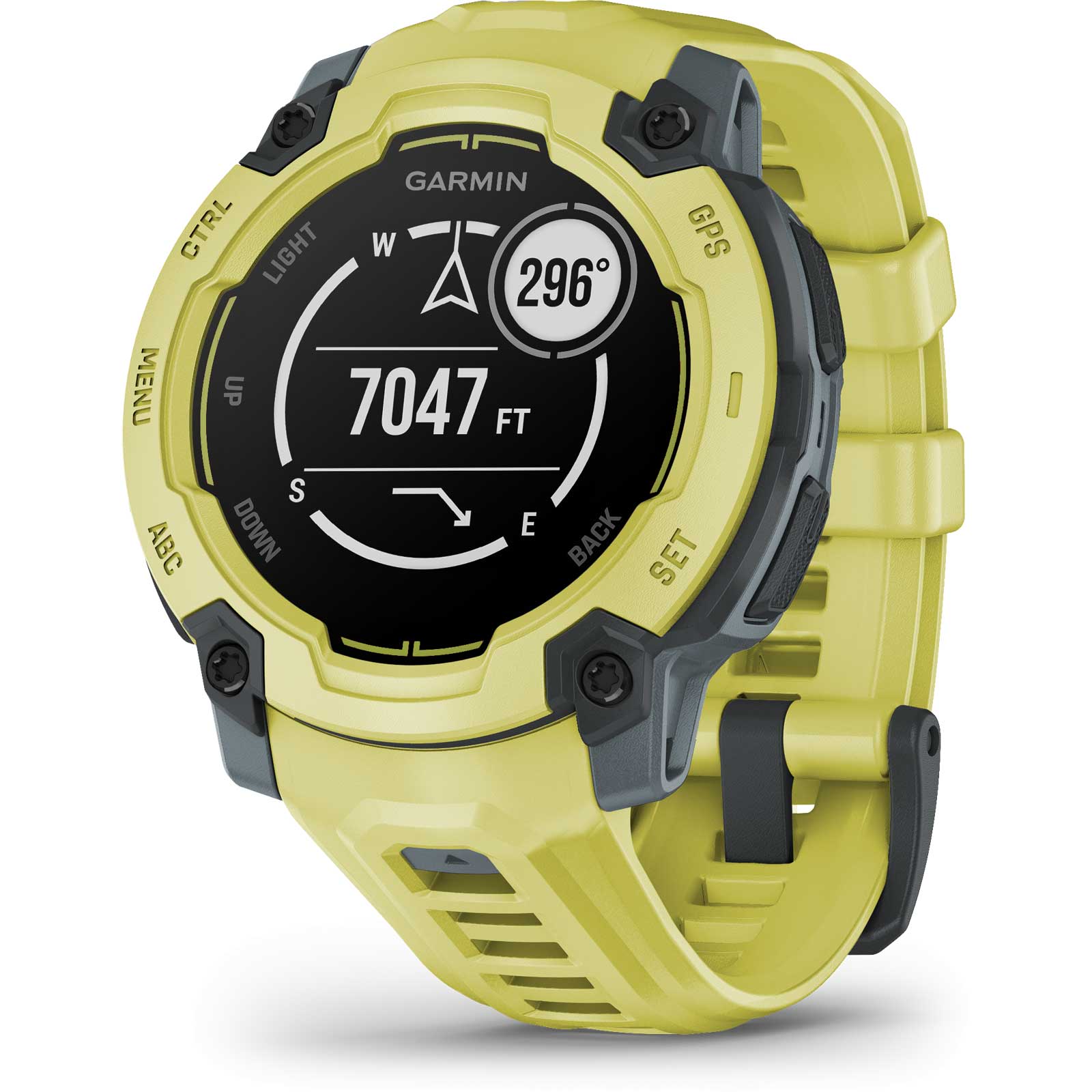 Garmin Instinct 腕時計 イエロー Garmin Instinct E GPS Smartwatch - 45mm - Electric Lime | BIKE24