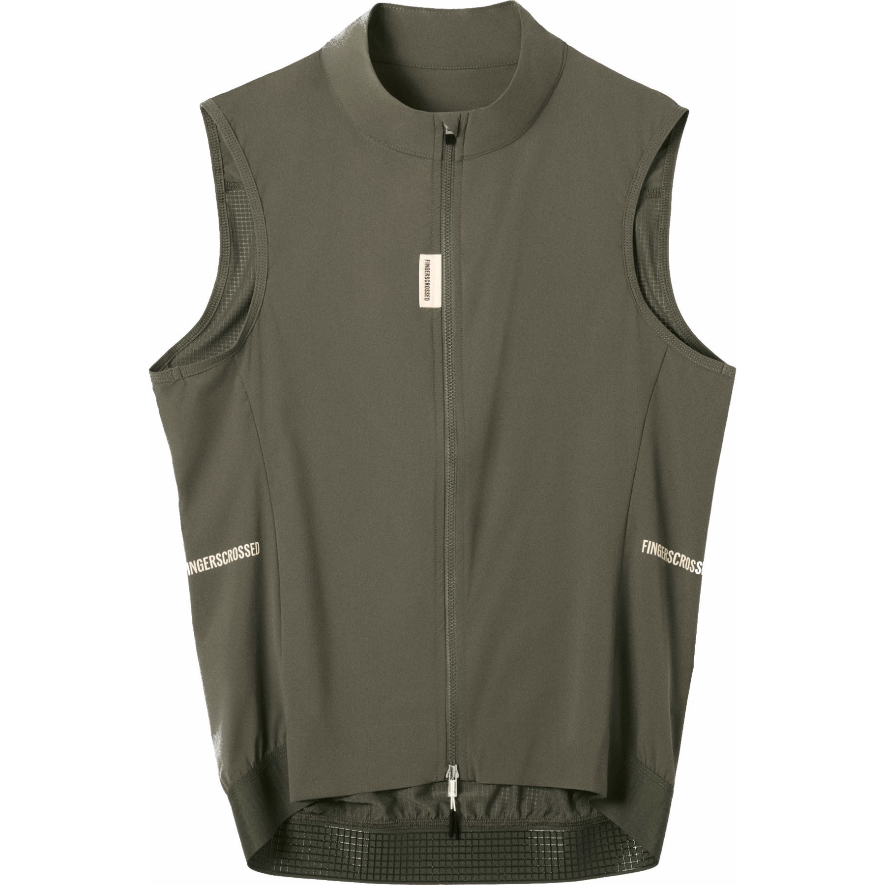 Photo produit de FINGERSCROSSED Gilet Coupe-Vent Homme - Road - Olive