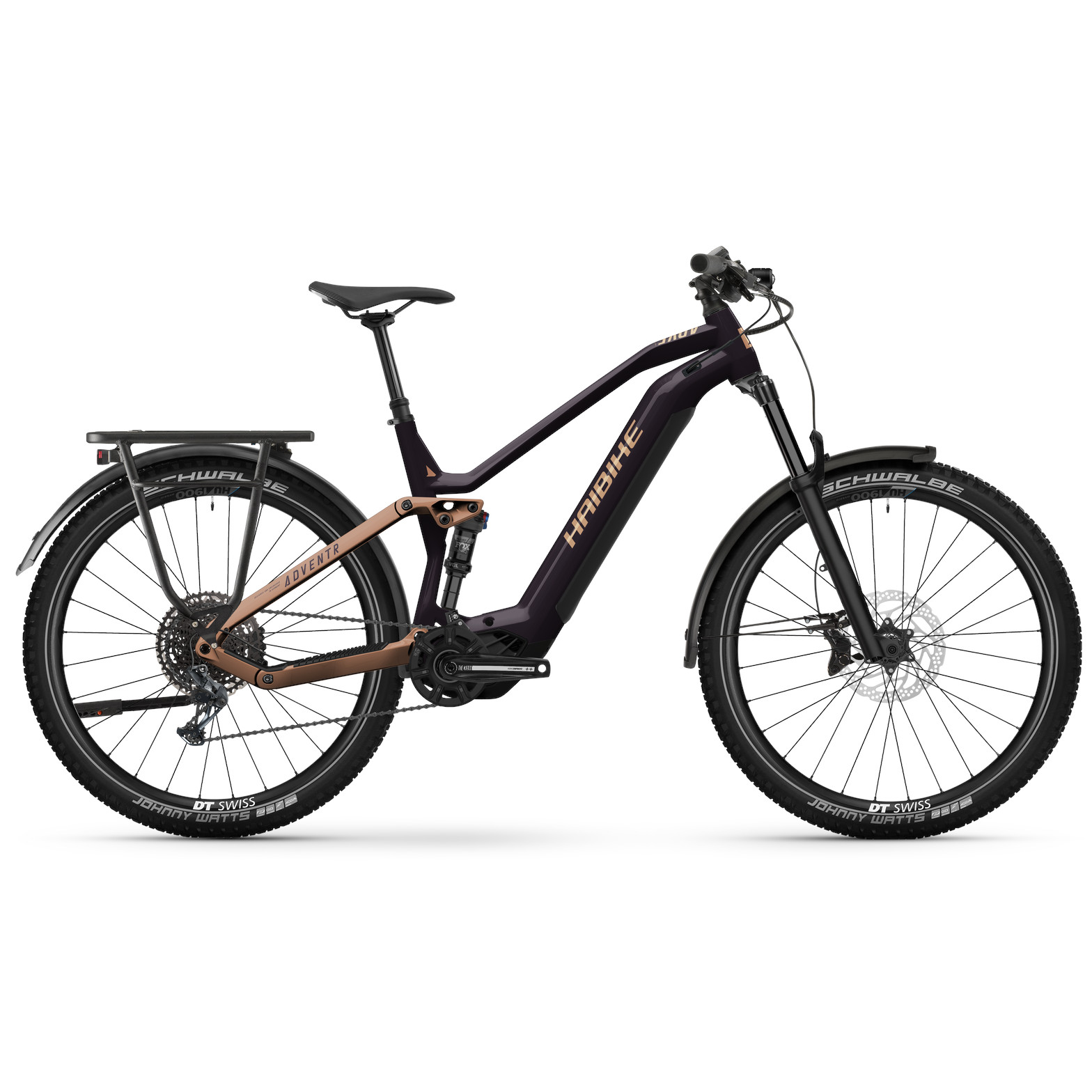 Picture of Haibike ADVENTR SE - 29&#039;&#039; Electric Trekking Bike - 2025 - purple/cognac - glossy