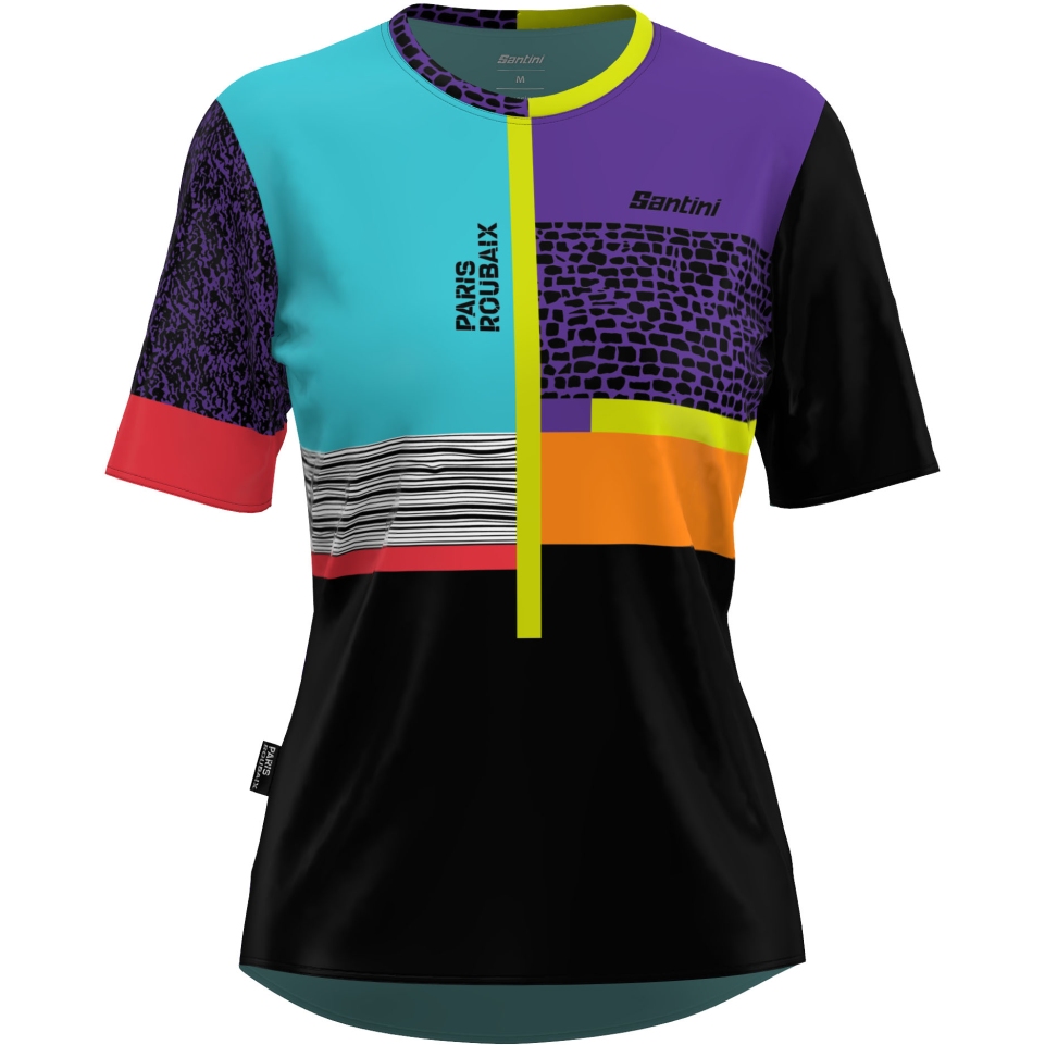 Picture of Santini Paris Roubaix Forger Des Heroes Women&#039;s Tech T-Shirt RE499LGLL22PRFDH