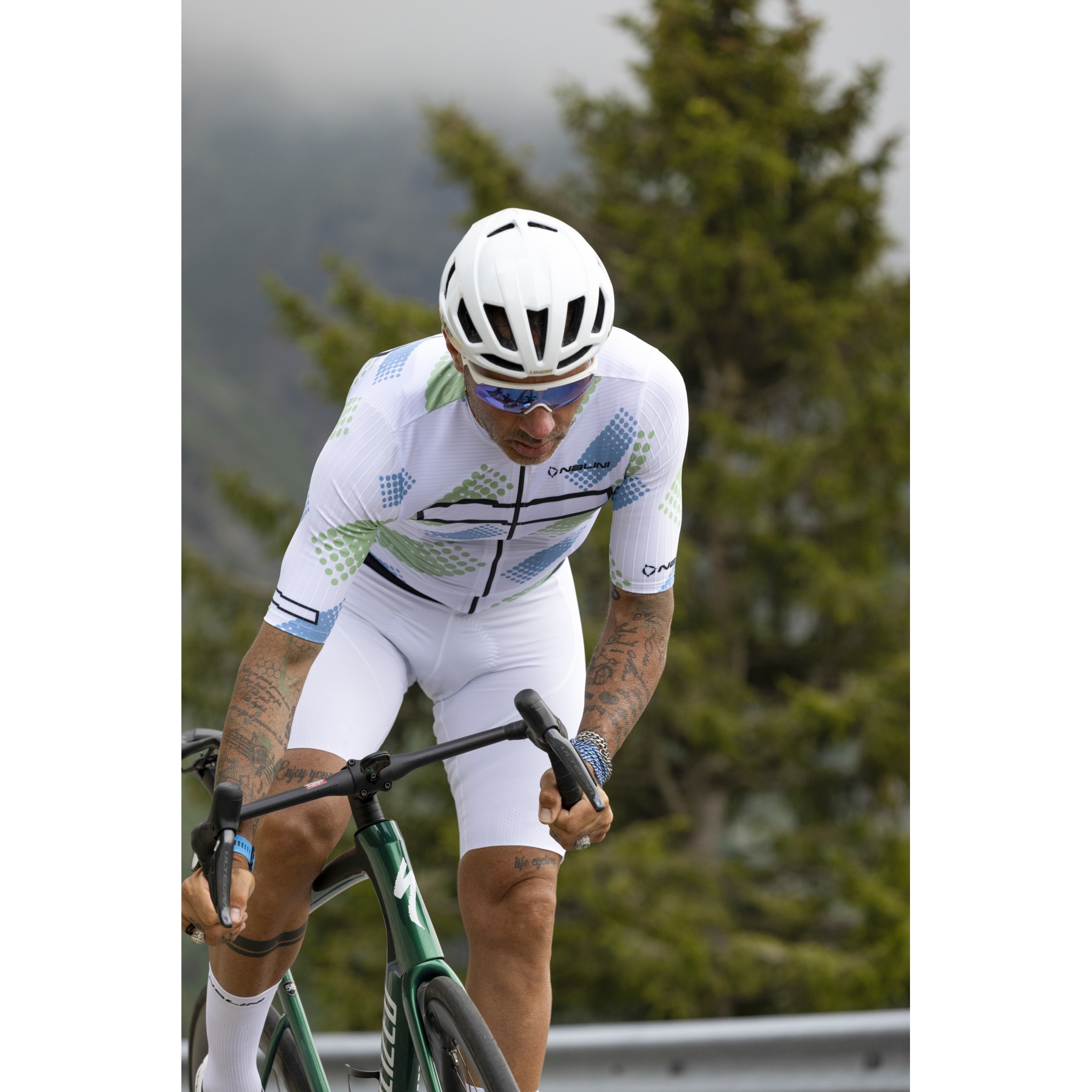 Nalini Harlem Cycling Jersey Men - white 4020 | BIKE24