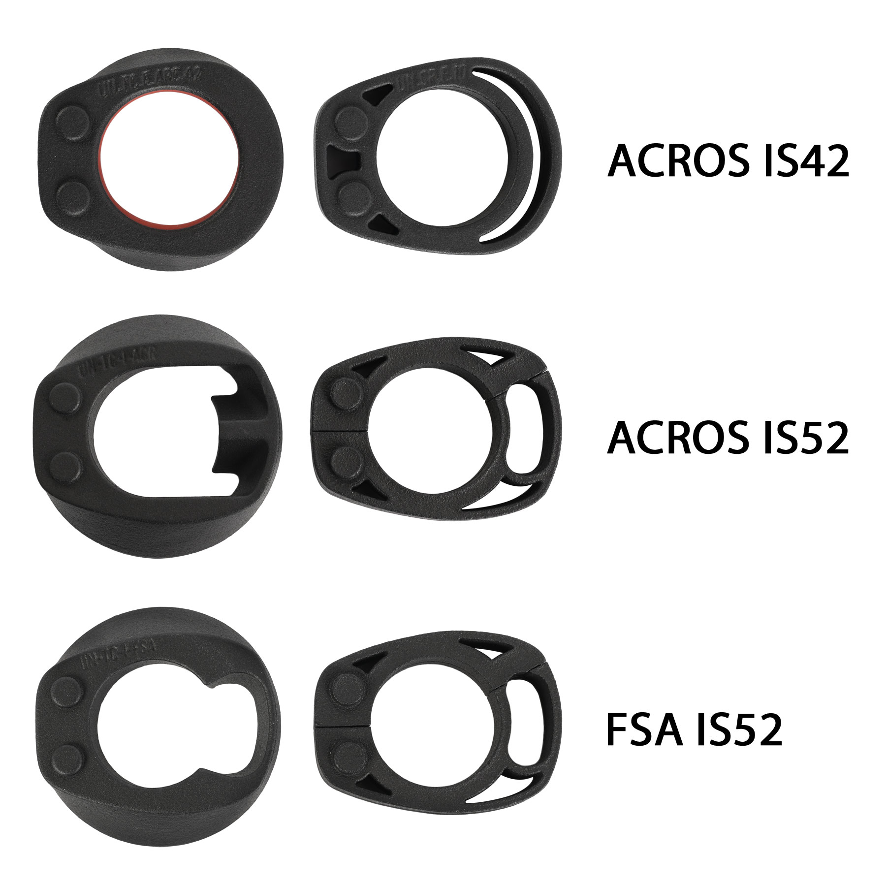 bike ahead composites THE UNIT ICR Spacer Top Cover Set - Main Image