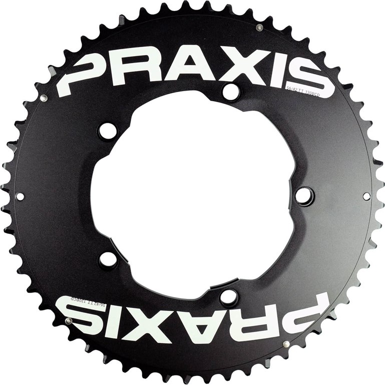Produktbild von Praxis Works Road Time Trial Kettenblattset 130mm - 56/42Z