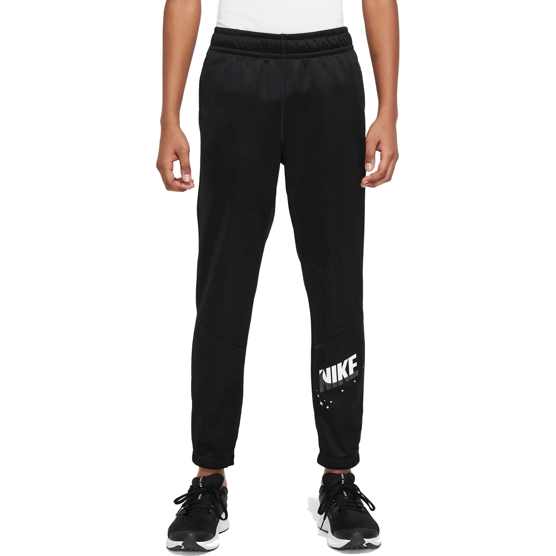 Picture of Nike Thermo-FIT 1 Big Kids&#039; Tapered Training Pants - black/white DQ9070-010