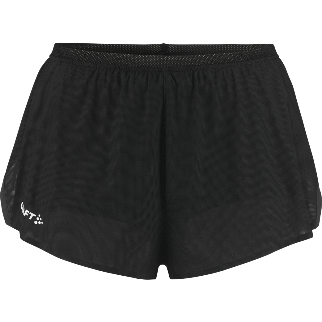 Produktbild von CRAFT Race Day Split Laufshorts Damen - schwarz