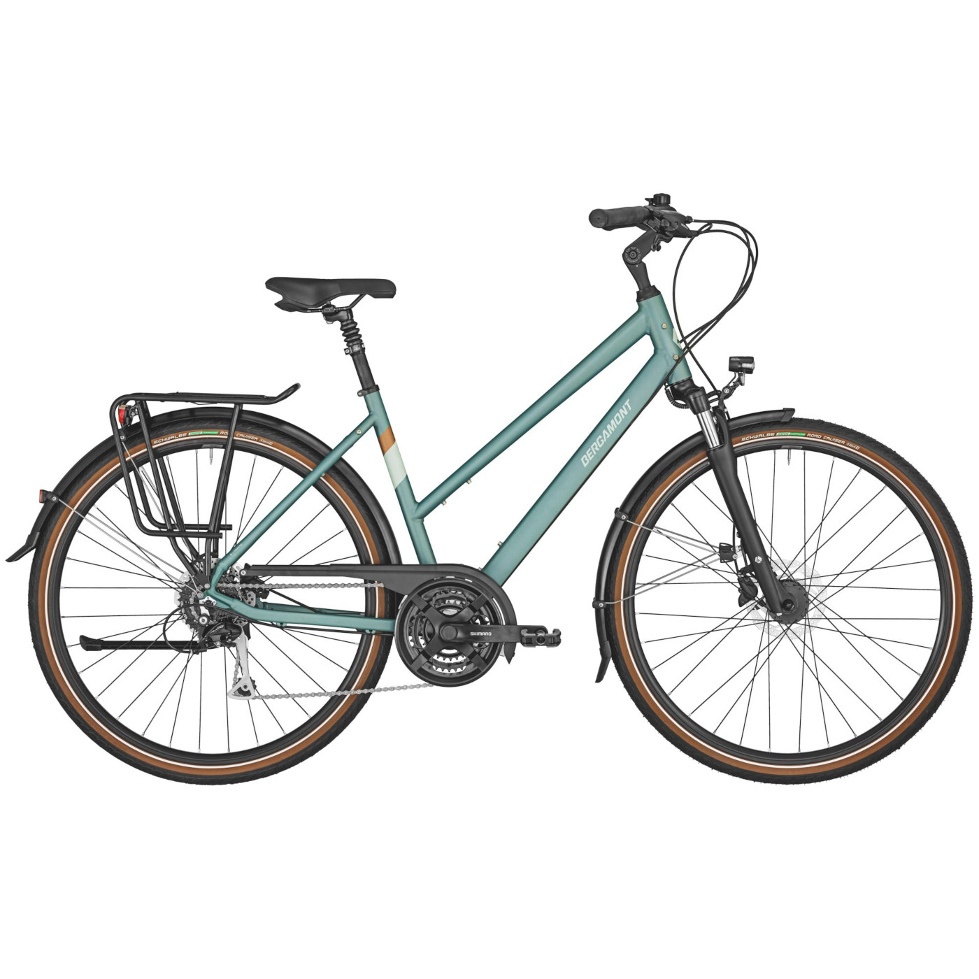Picture of Bergamont HORIZON 4 LADY - Women´s Touring Bike - 2023 - matt silver blue