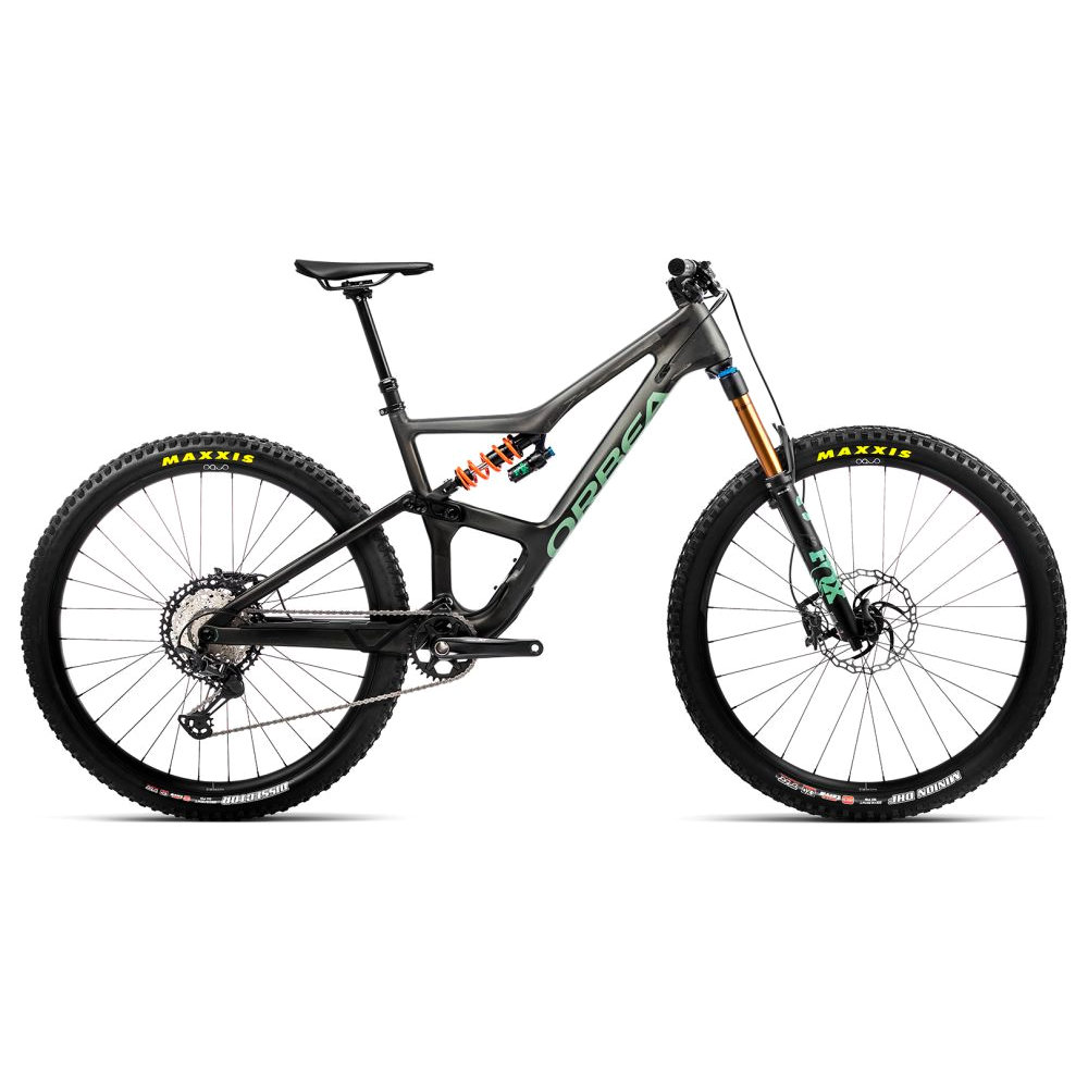 Productfoto van Orbea OCCAM M10 LT Mountainbike - 2023 - Infinity Green Carbon (matt-gloss)