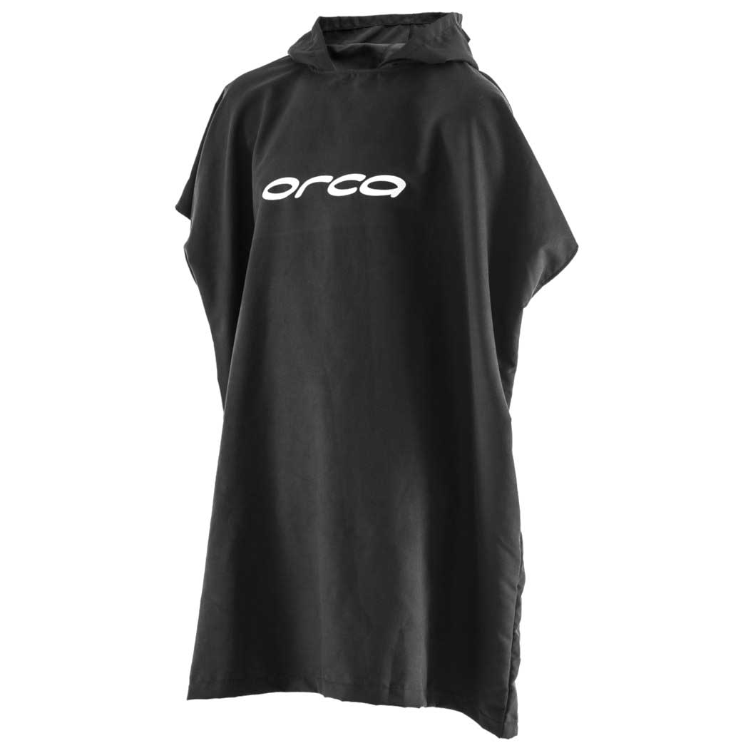Picture of Orca Poncho Towel - black