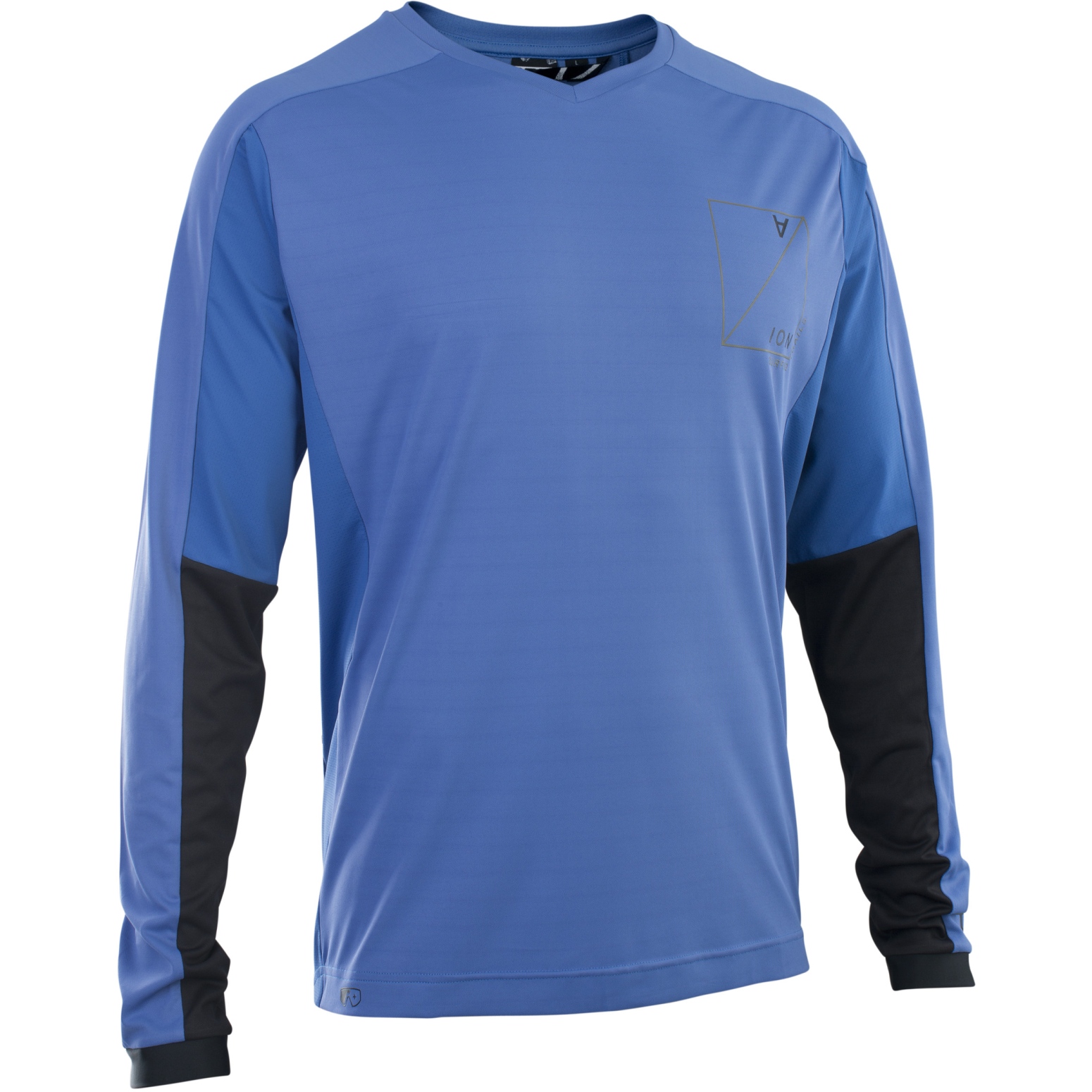 Picture of ION Bike Tee Long Sleeve Traze AMP AFT - Pacific Blue