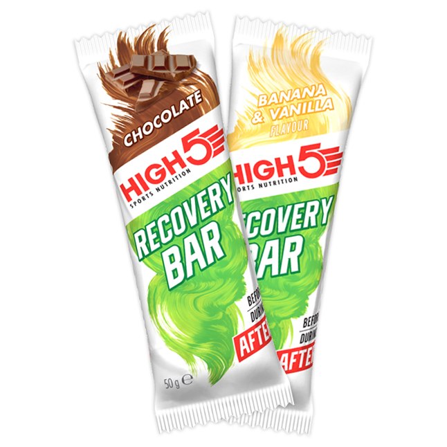 Image of High5 Recovery Bar - Carbohydrate Protein Bar - 5x50g