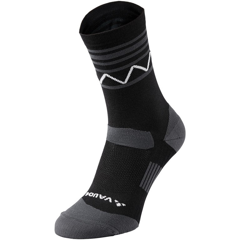 Picture of Vaude Bike Socks Mid - black/white