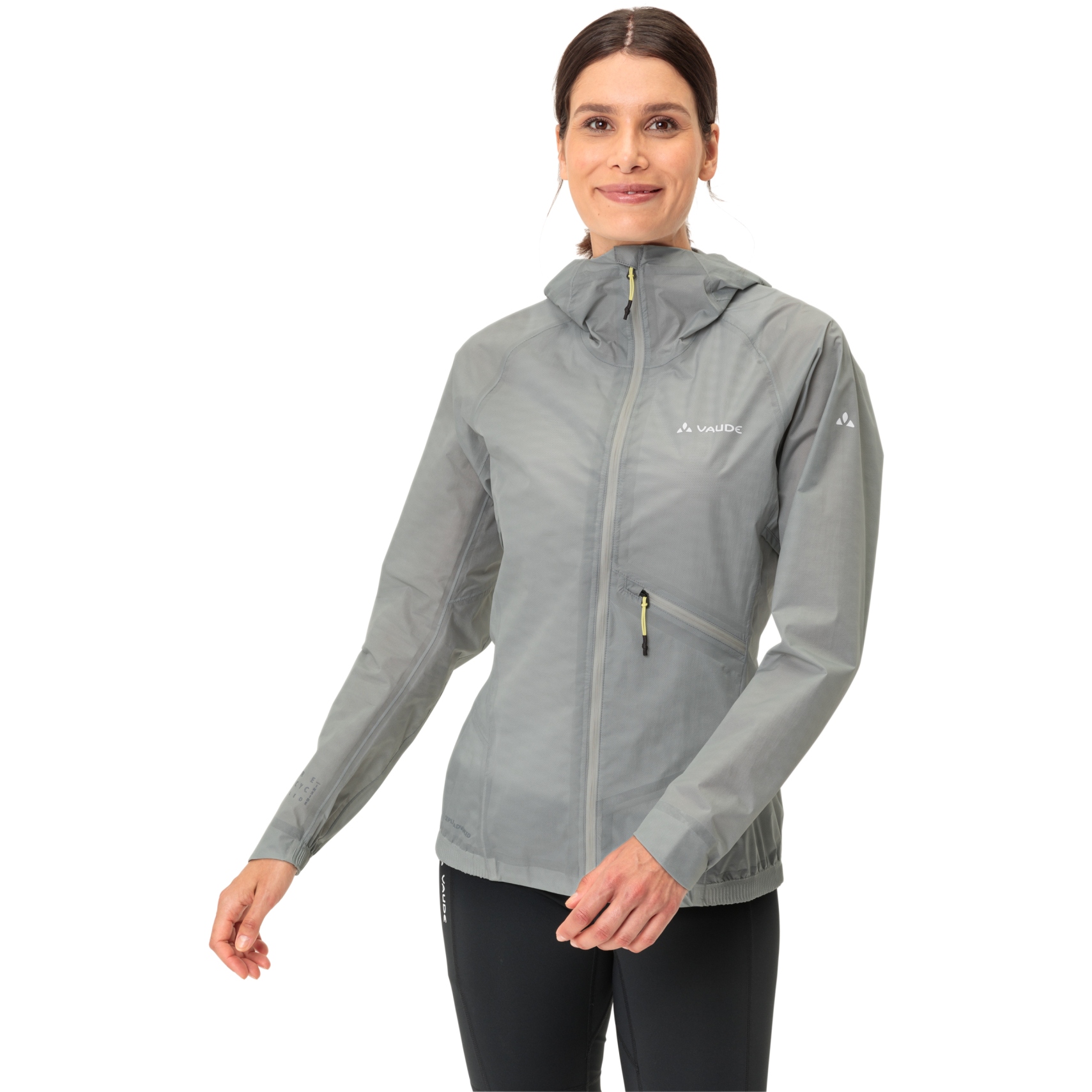 Productfoto van Vaude Scopi 2.5L LW Jas Dames - lightgrey