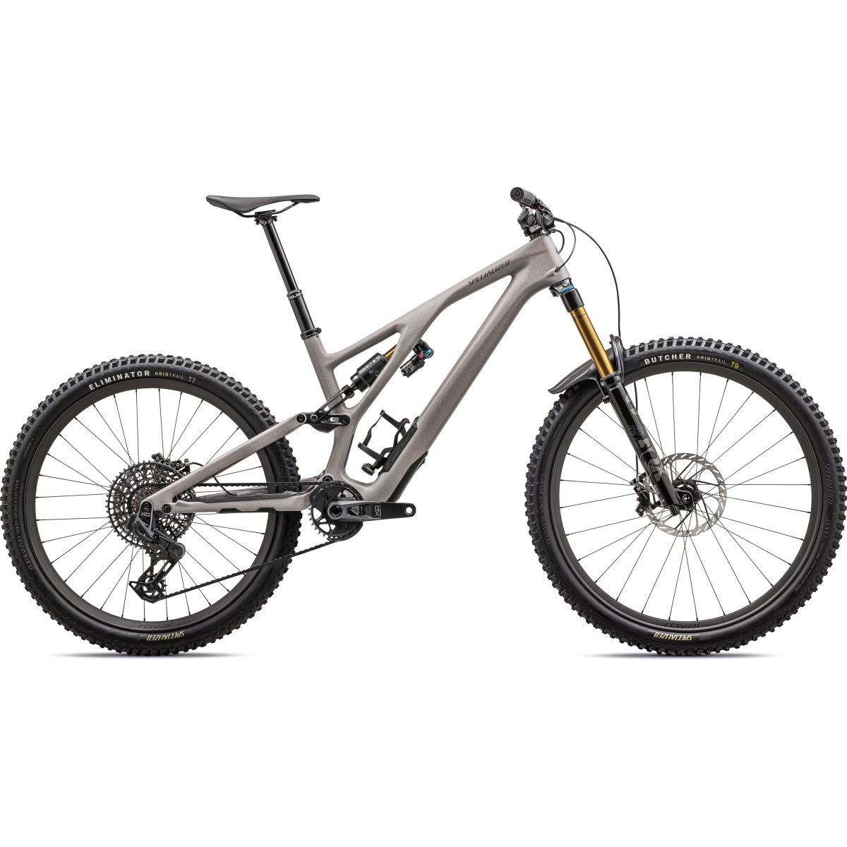 Productfoto van Specialized STUMPJUMPER EVO PRO - Carbon Mountainbike - 2024 - satin dune white / dove grey