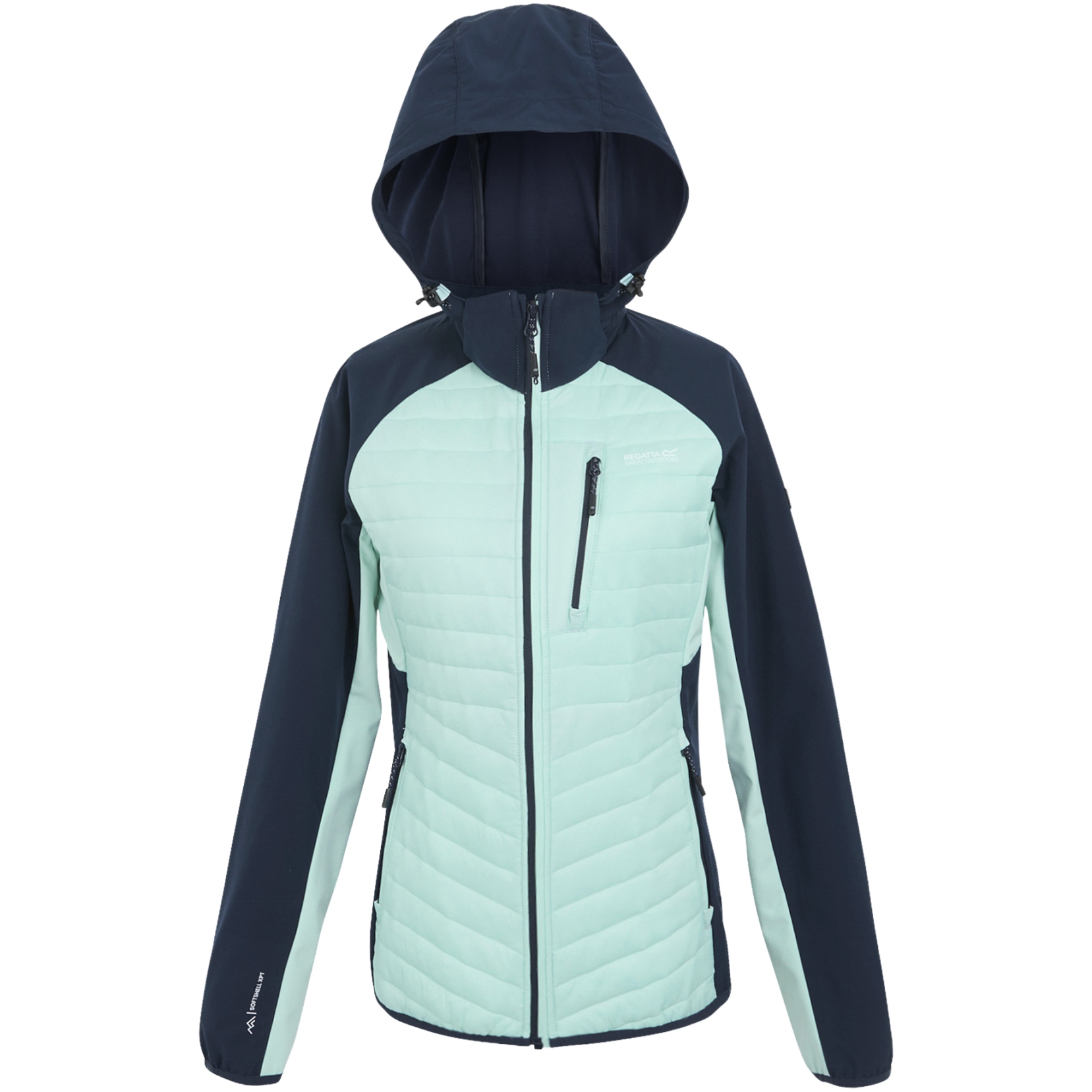 Foto de Regatta Chaqueta Mujer - Pro Hybrid II - Navy/Icy Morn 87C