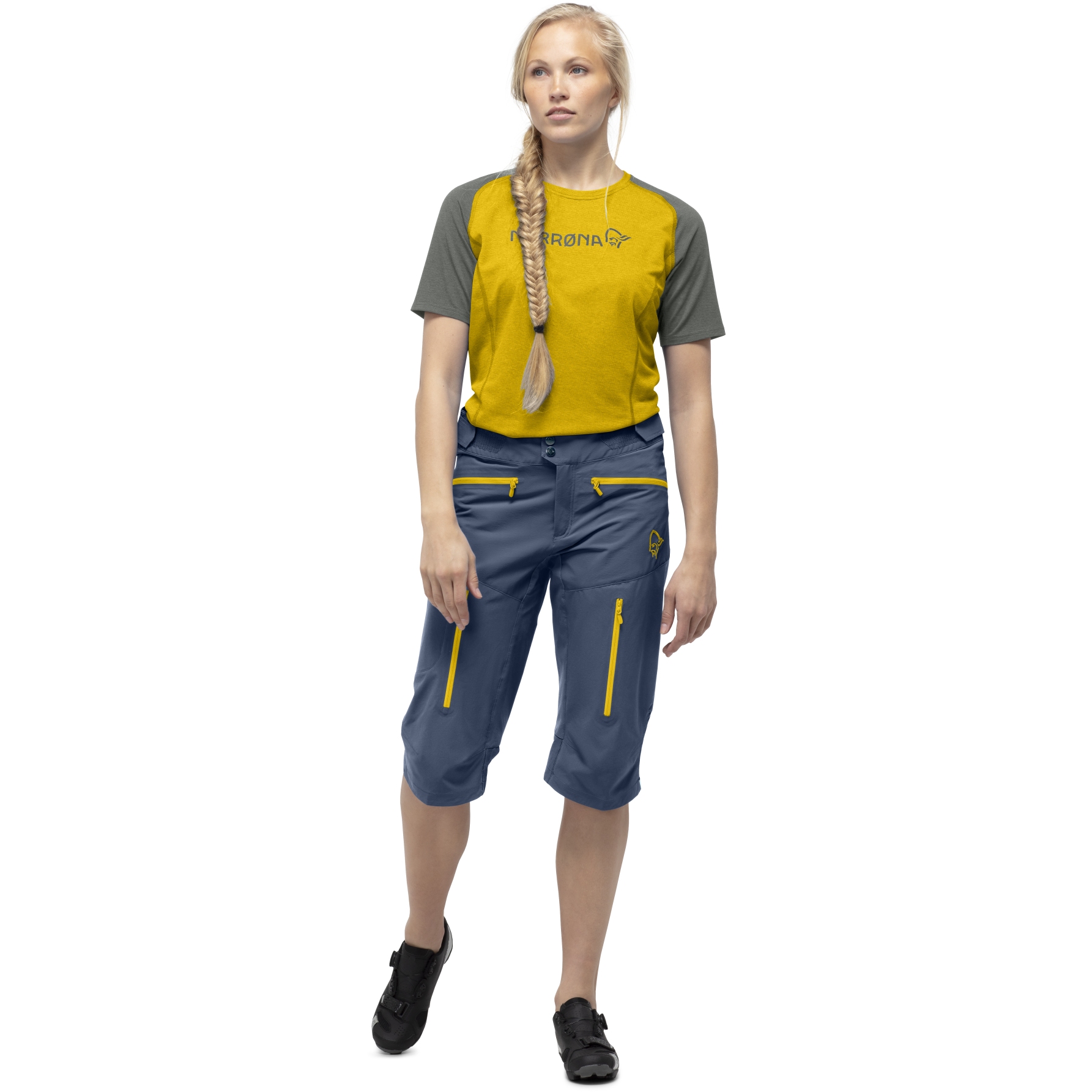 Norrona fjørå flex1 Shorts Women - Vintage Indigo | BIKE24