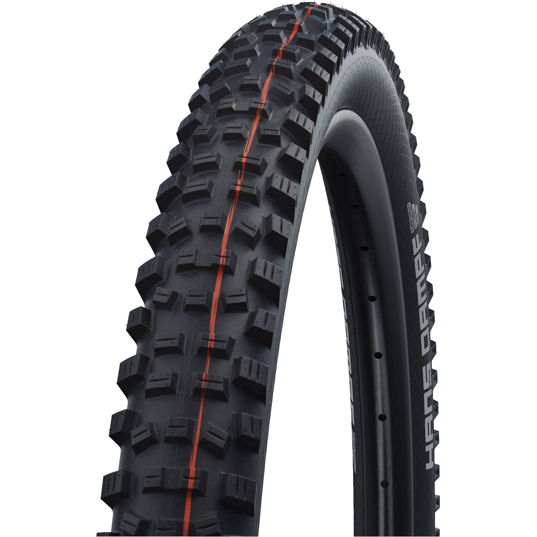 Picture of Schwalbe Hans Dampf Folding Tire - Evolution | Addix Soft | Super Trail | TLEasy - E-25 - 29x2.35&quot; | Black