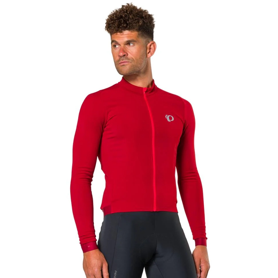 PEARL iZUMi Pro Thermal Jersey Men 11132405 red dahlia AA8 BIKE24