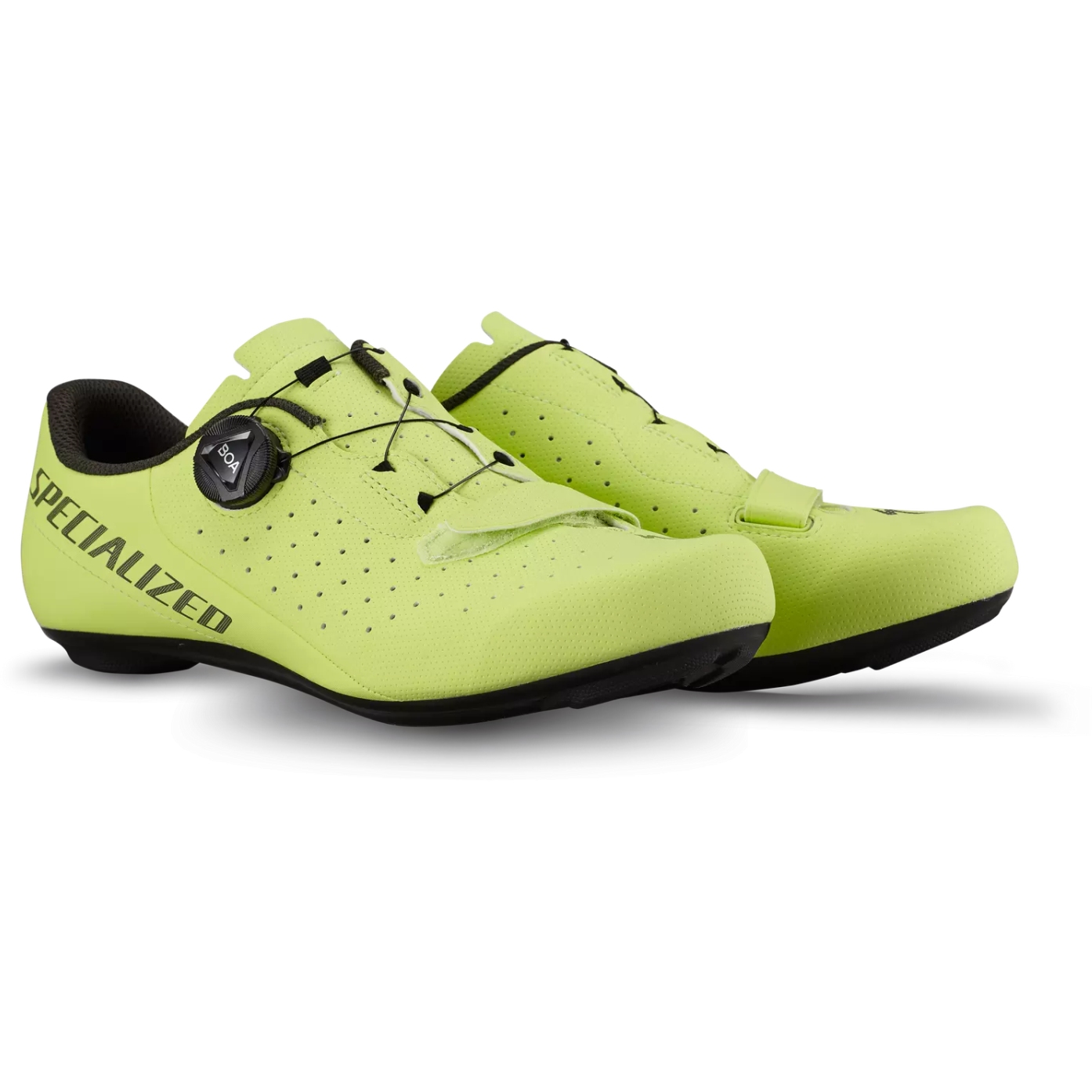 Picture of Specialized Torch 1.0 Road Shoes - Limestone/Oak Green