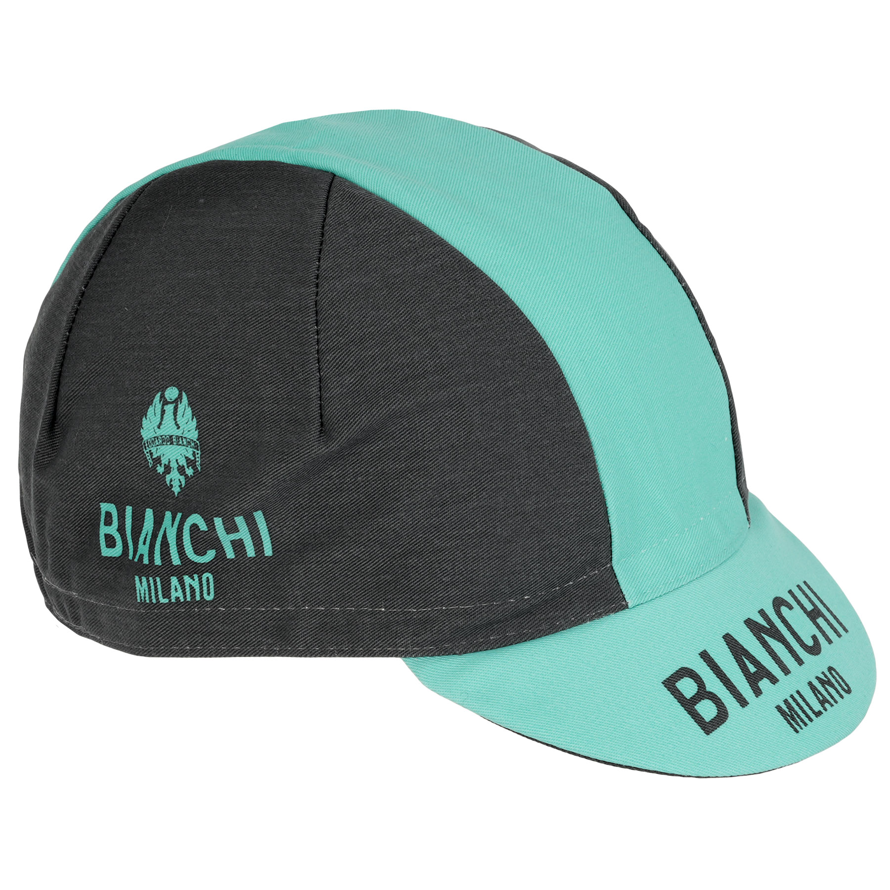Zdjęcie: Santini Bianchi Milano Classic Cycling Cap BI460COTCLASS - grey GR