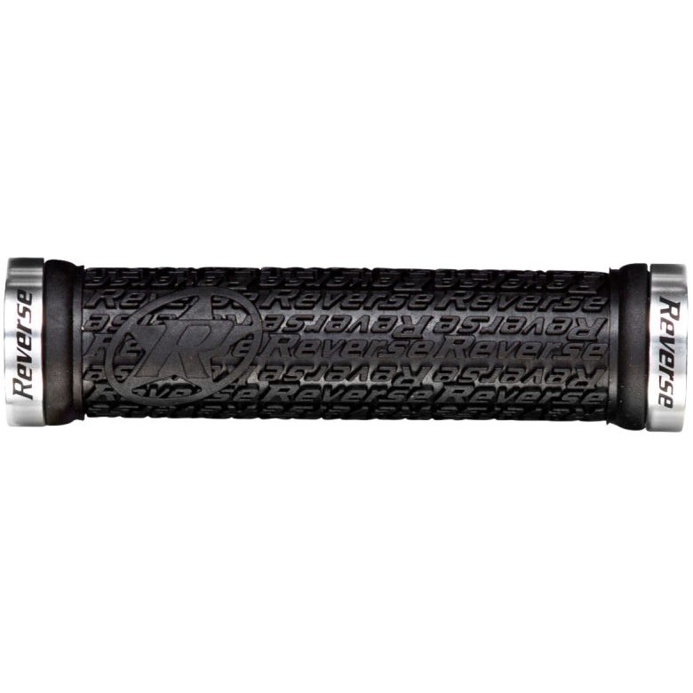 Produktbild von Reverse Components Stamp Lock On Griffe - 30mm - schwarz / poliert