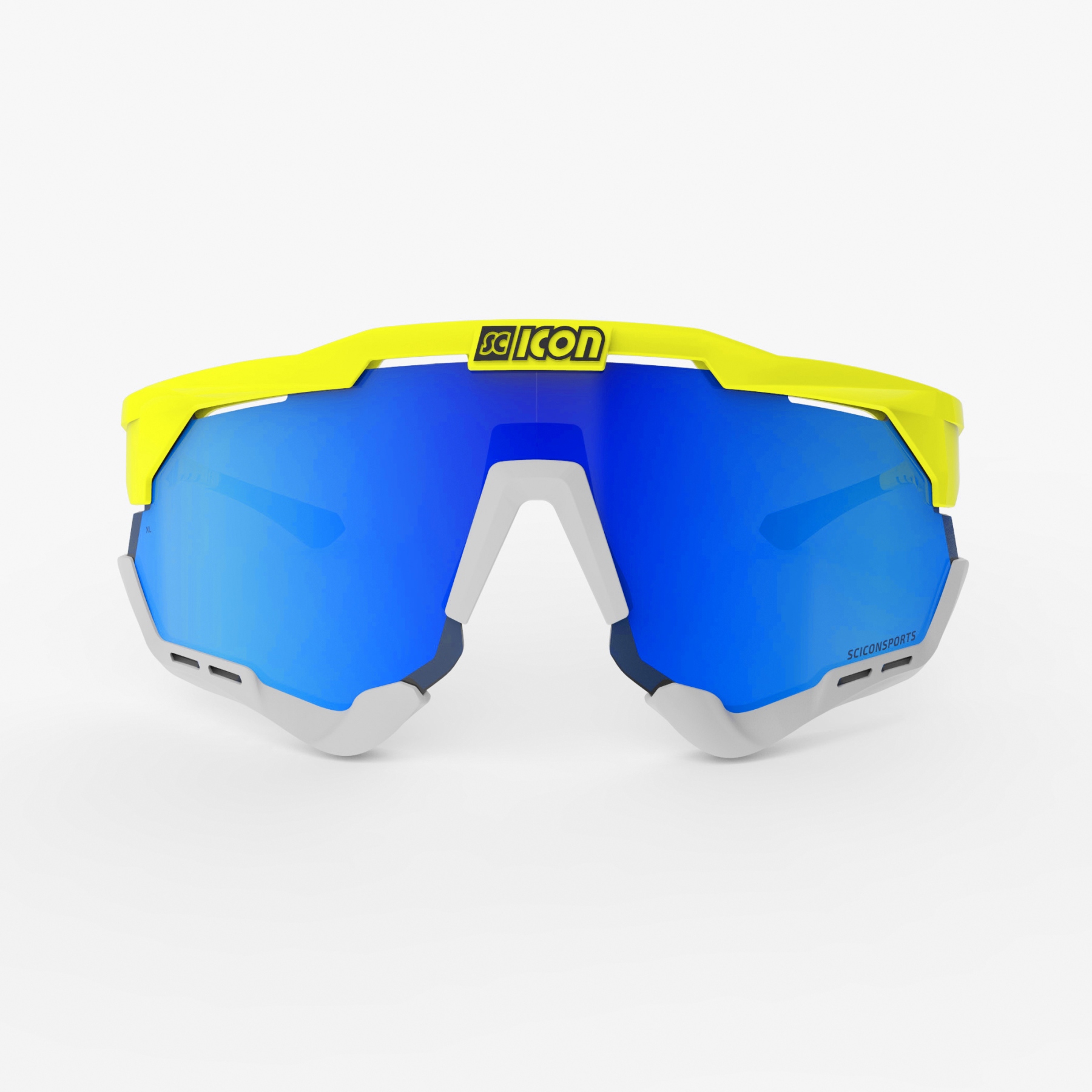 山*源様 SCICON AEROSHADE KUNKEN FLUO Green Fluo/Multimirror Green Aeroshade Kunken Sunglasses