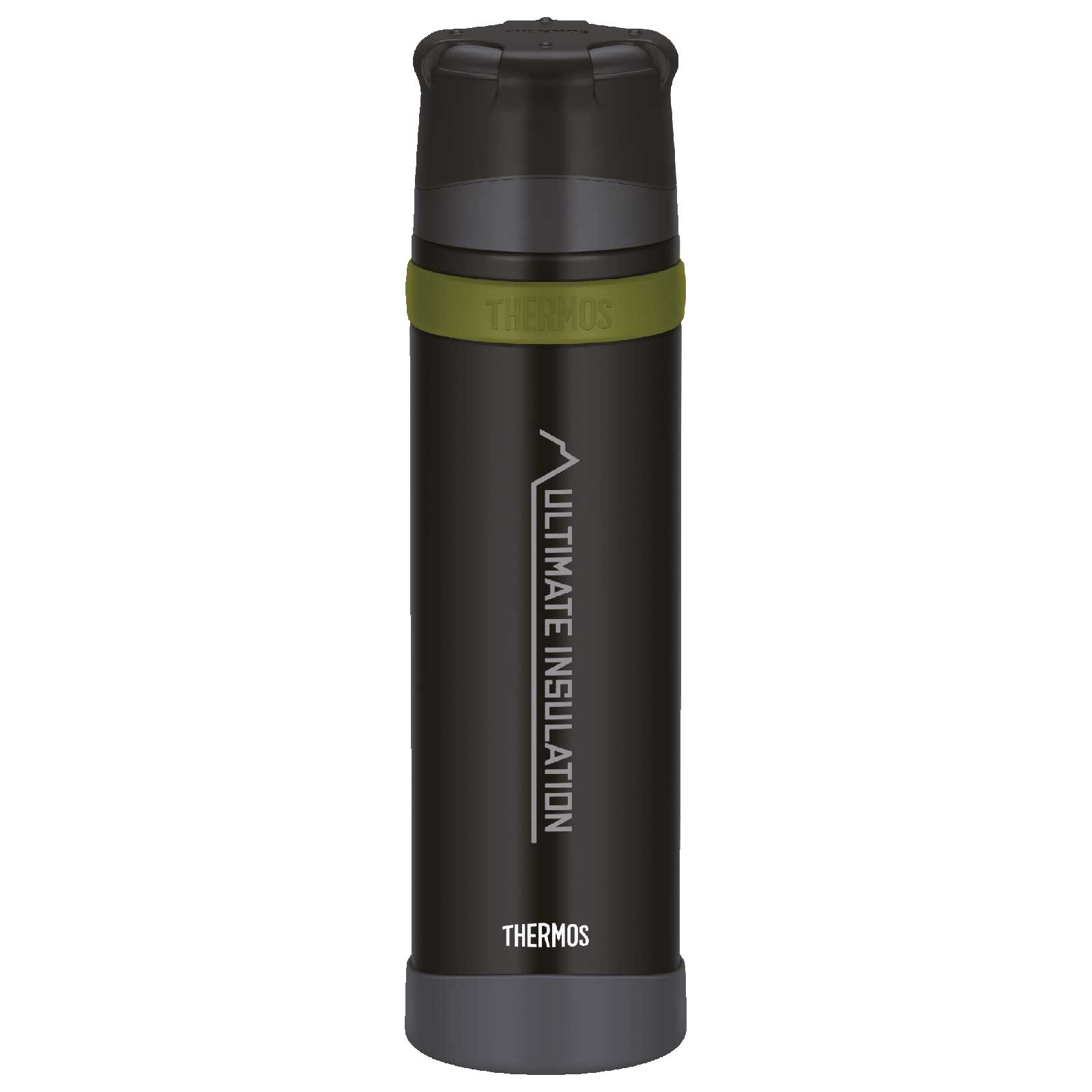 Picture of THERMOS® Mountain Beverage Bottle 0.9L - charcoal black mat