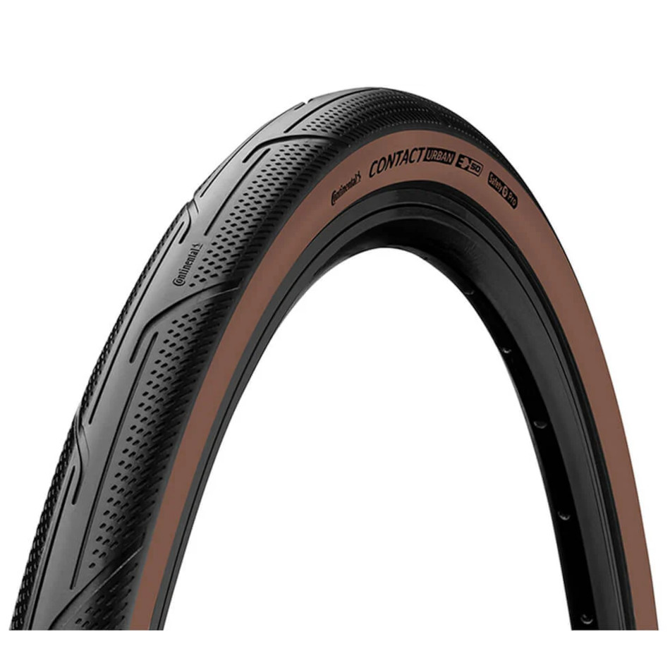 Picture of Continental CONTACT Urban Folding Tire - PureGrip | E50 - 16x1.35&quot; | black/brown