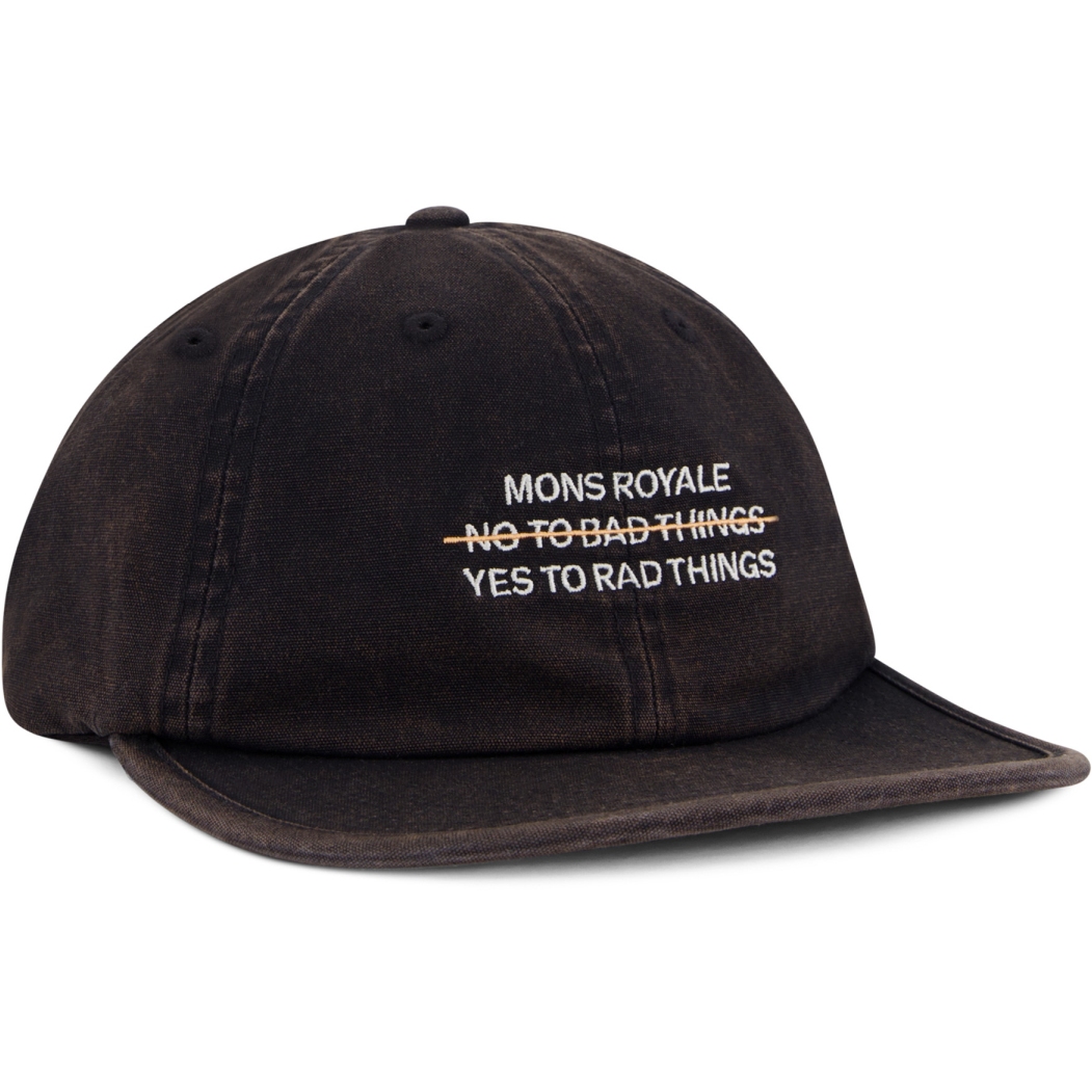 Produktbild von Mons Royale Roam 6 Panel Kappe - schwarz