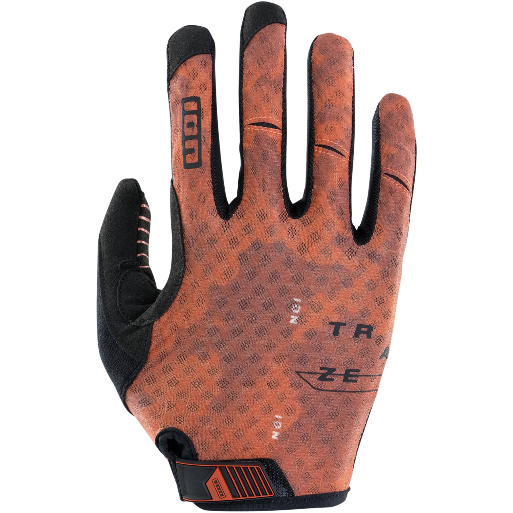Picture of ION Bike Gloves Traze Long - Crimson Earth