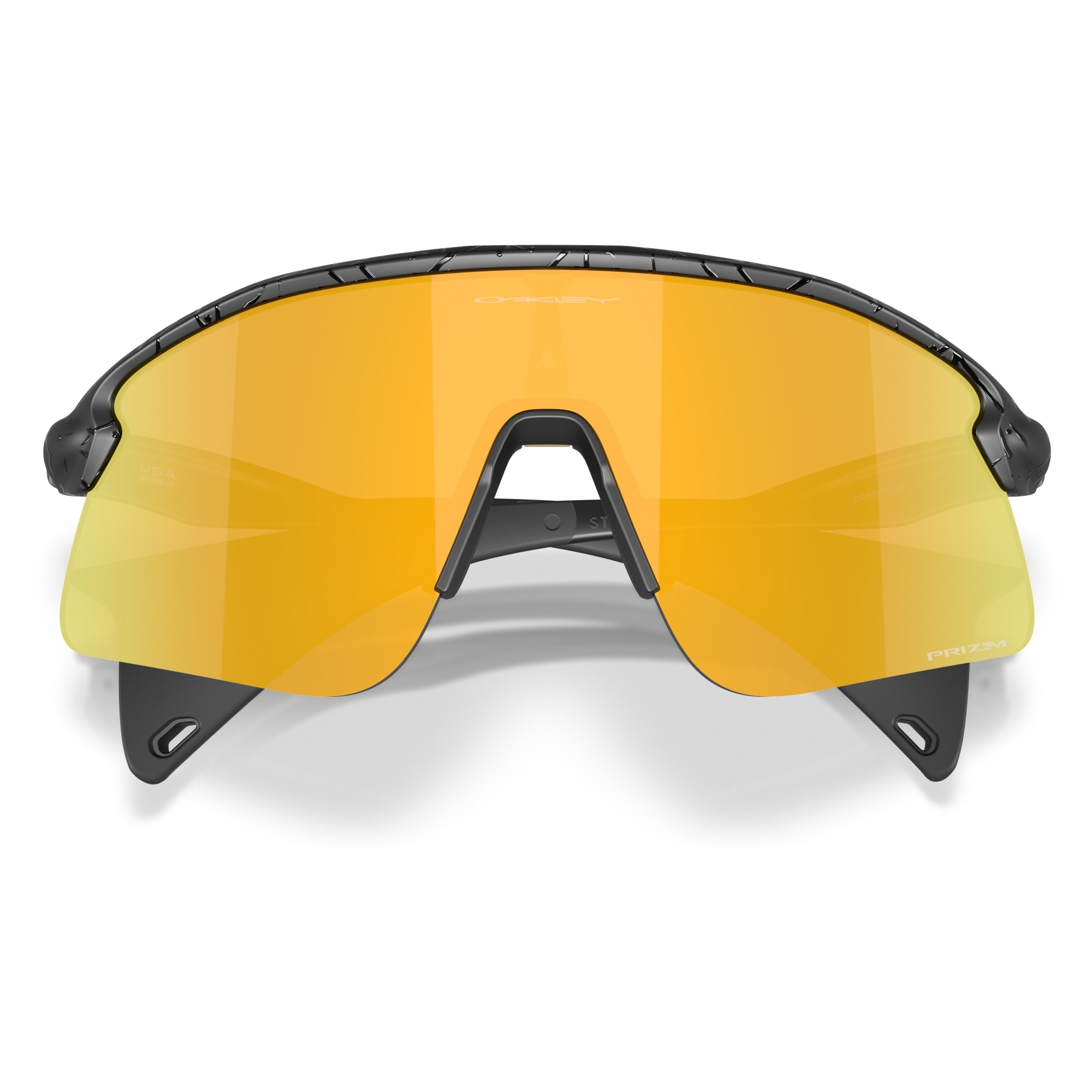 Oakley Stunt Devil S Glasses - Matte Black Splatter/Prizm 24K