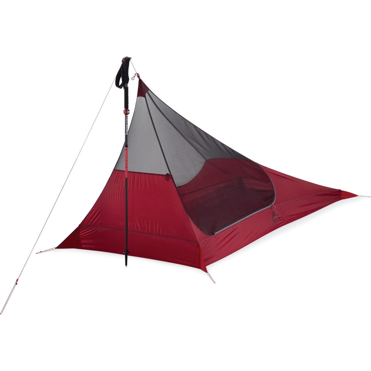 Productfoto van MSR Thru-Hiker Mesh House 1 Tent - Rood