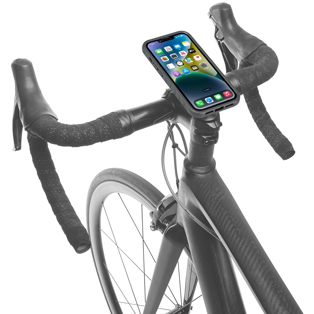 Topeak Ridecase for Apple iPhone 14 Smartphone Cover with Mount black grey