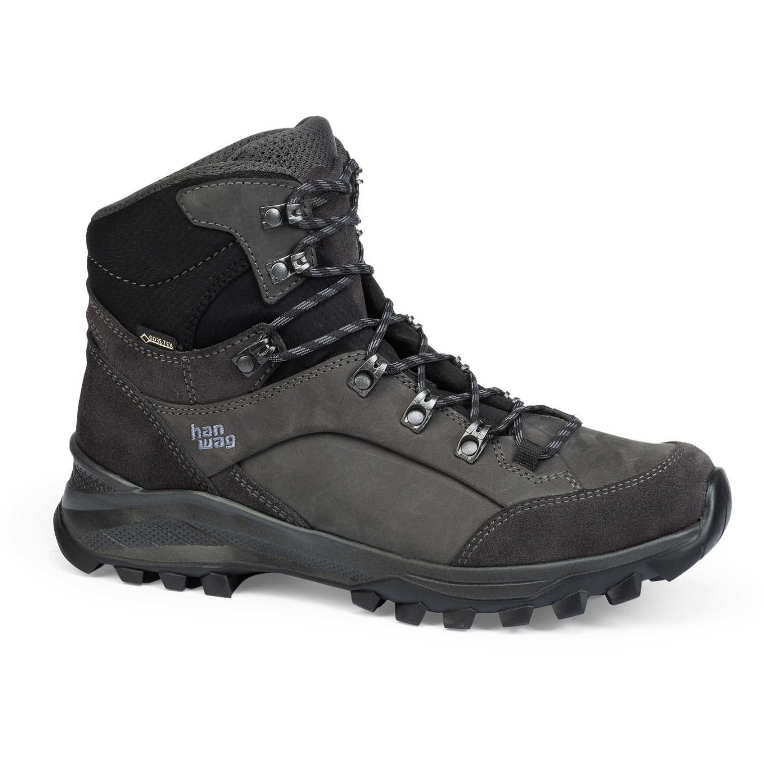 Picture of Hanwag Banks GTX Hiking Shoes Men - Asphalt/Asphalt